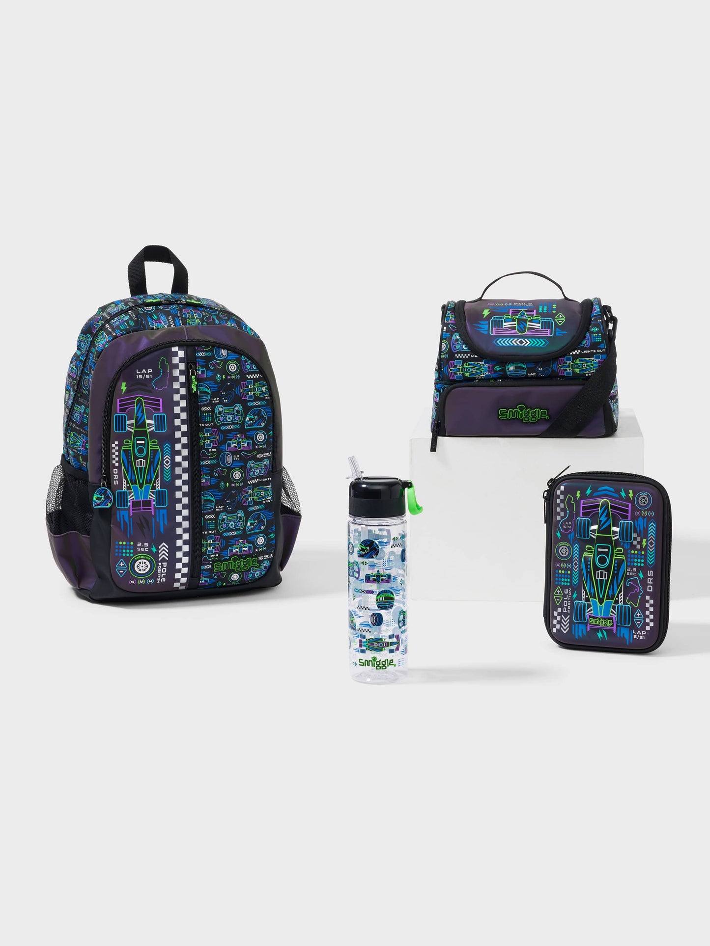 Smiggle - Accelerate 4-Piece School Bag Set
