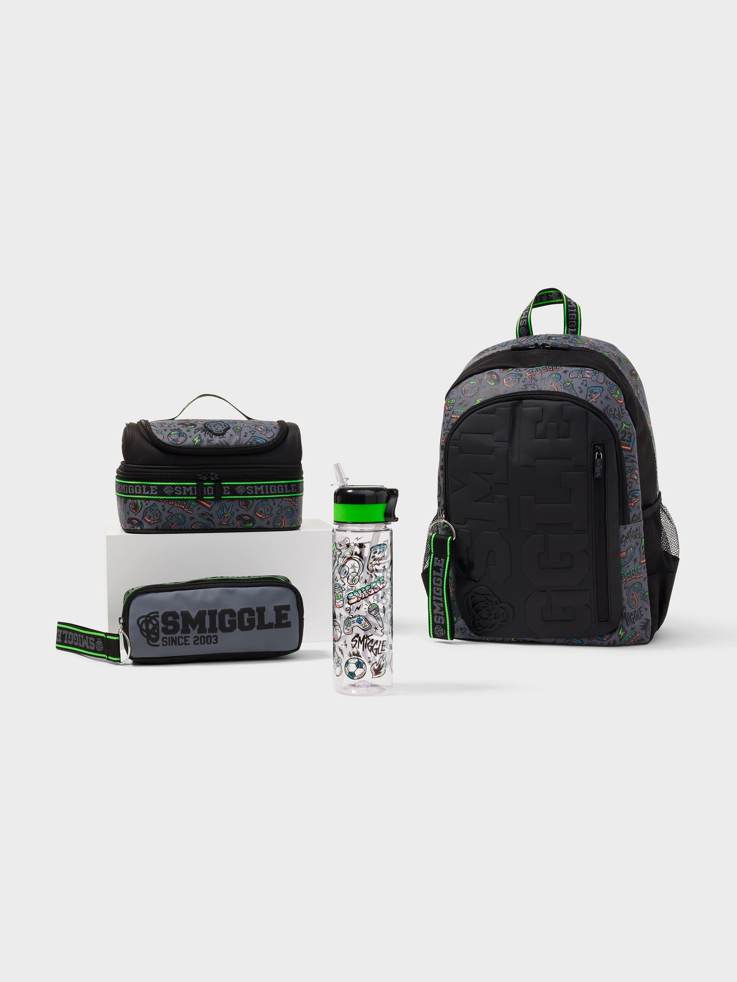 Smiggle - Smiggler 4-Piece School Bag Set
