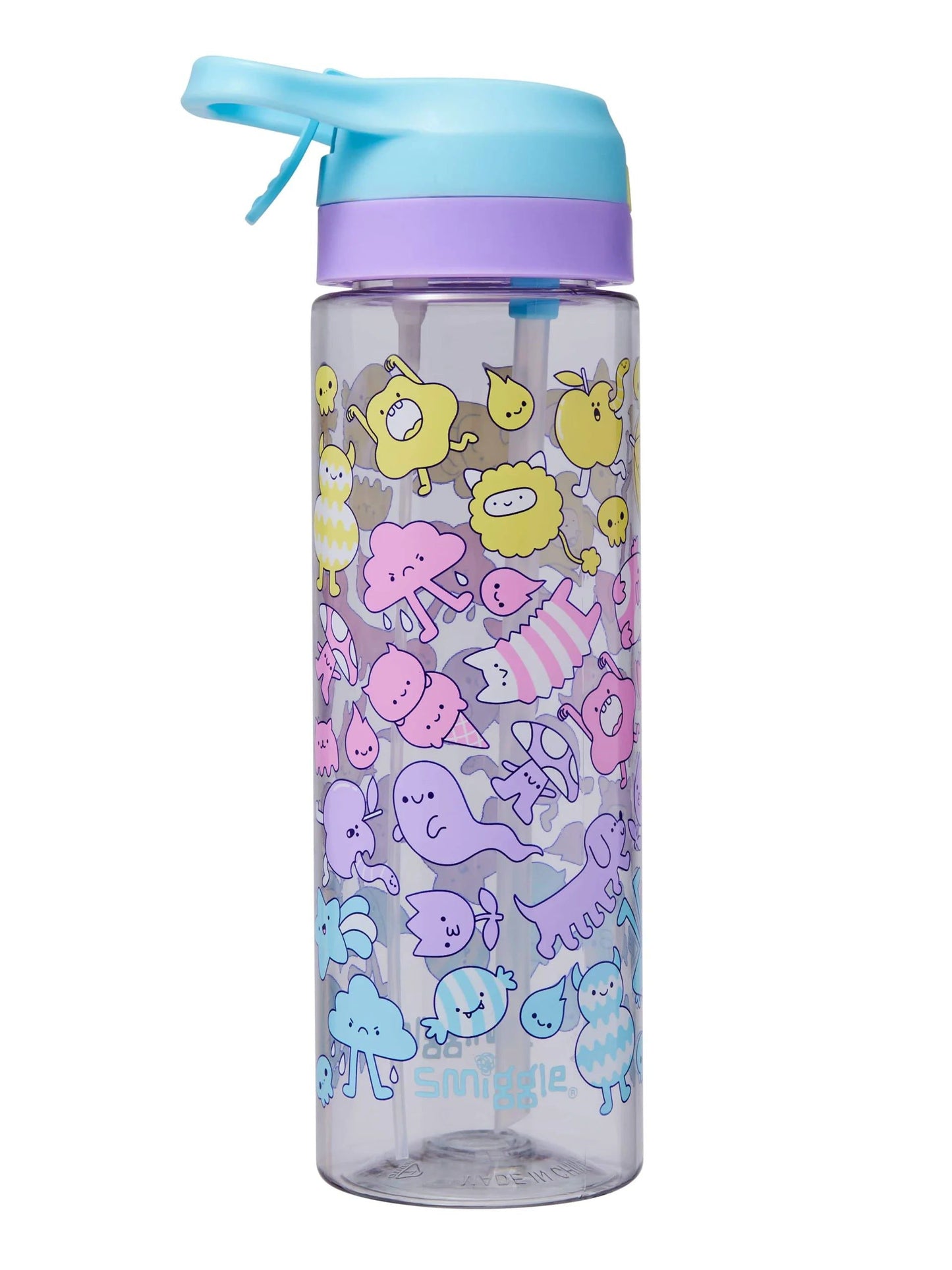 Smiggle - Gush Flip Water Spray 700 ML BPA-Free Water Bottle