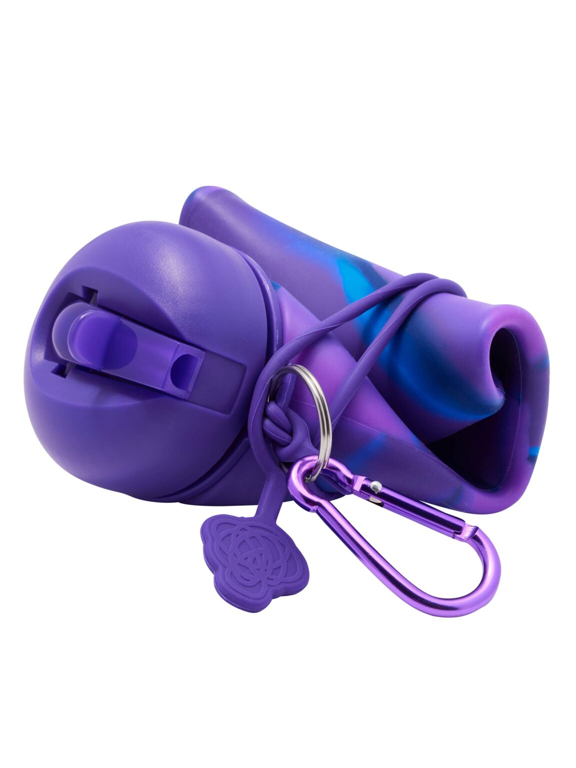 Smiggle - Freestyle Foldable 630ml Water Bottle with Straw