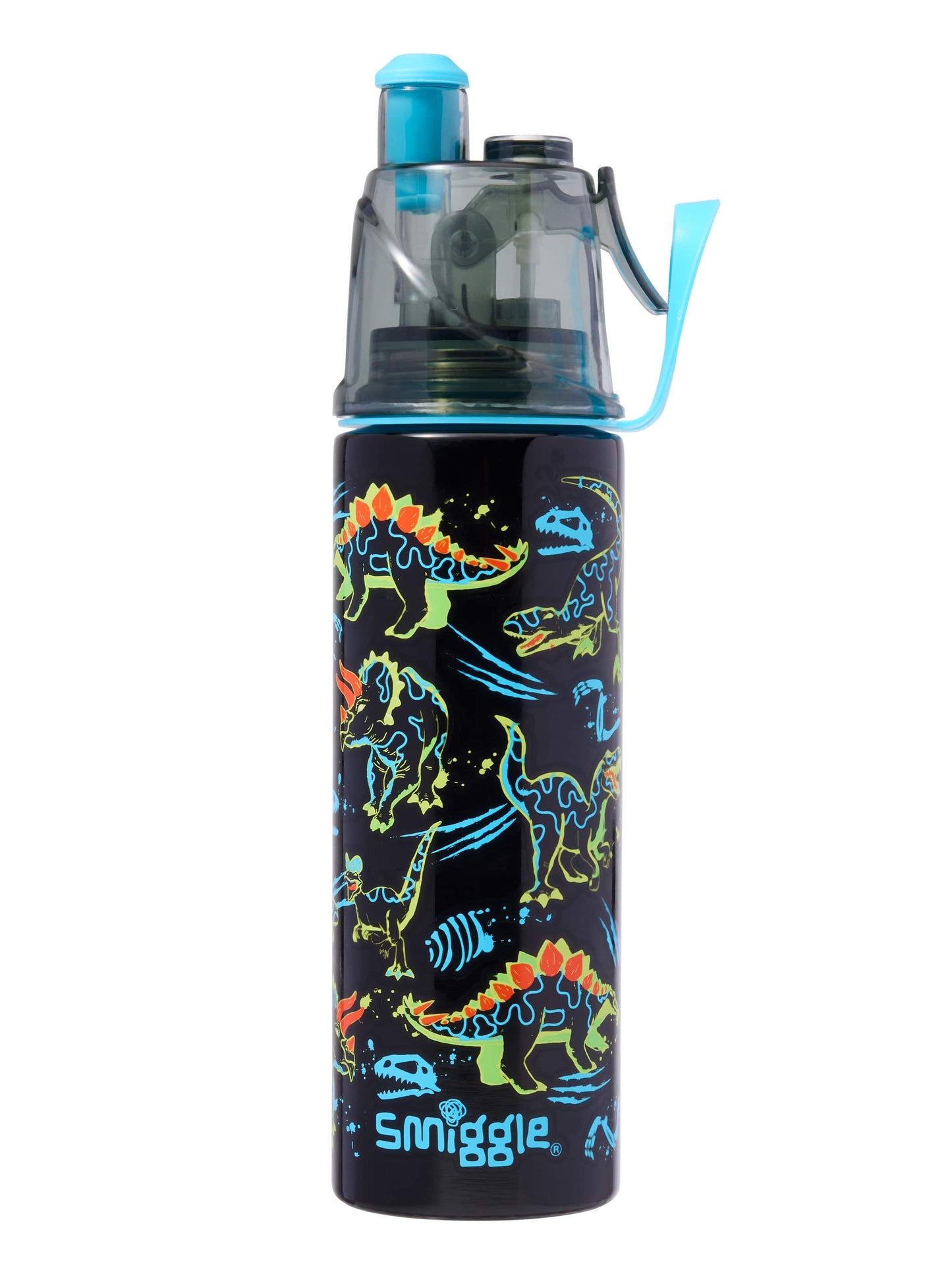 Smiggle - Livin Water Spray Stainless Steel 500ml Water Bottle