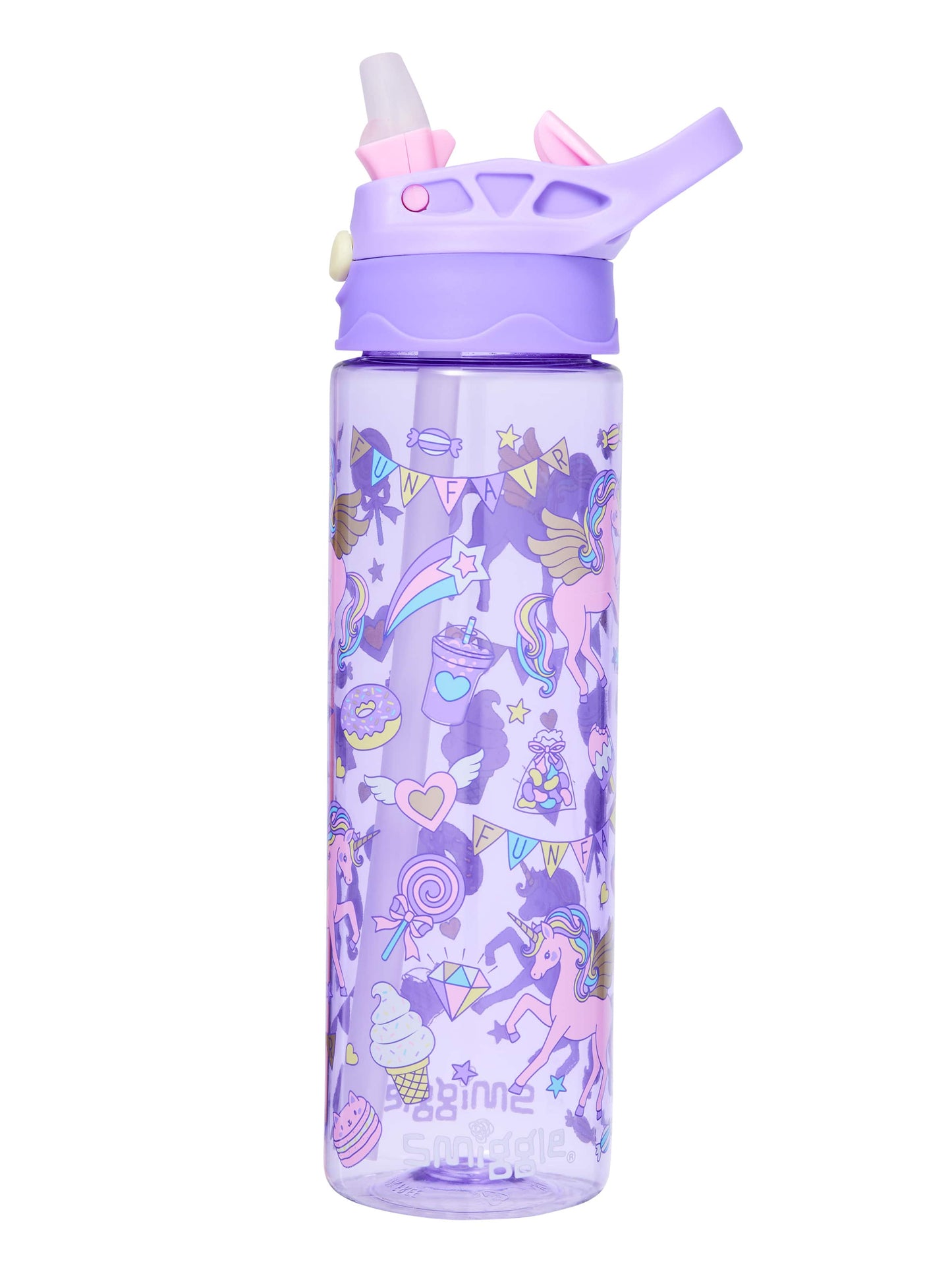 Smiggle - Fun Fair Pipetli 650 ML Suluk