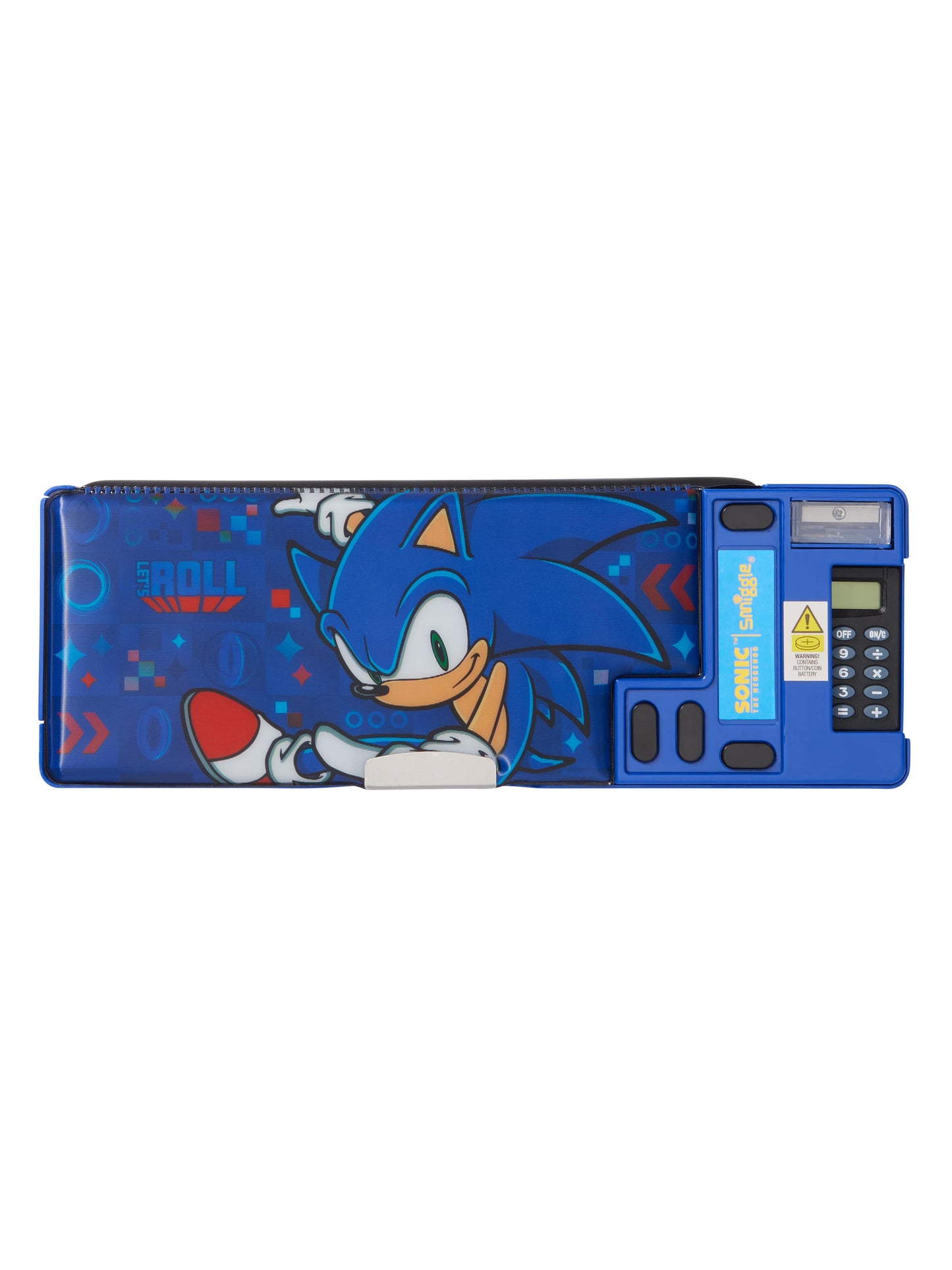 Smiggle - Sonic Pop Out Automatic Pencil Case