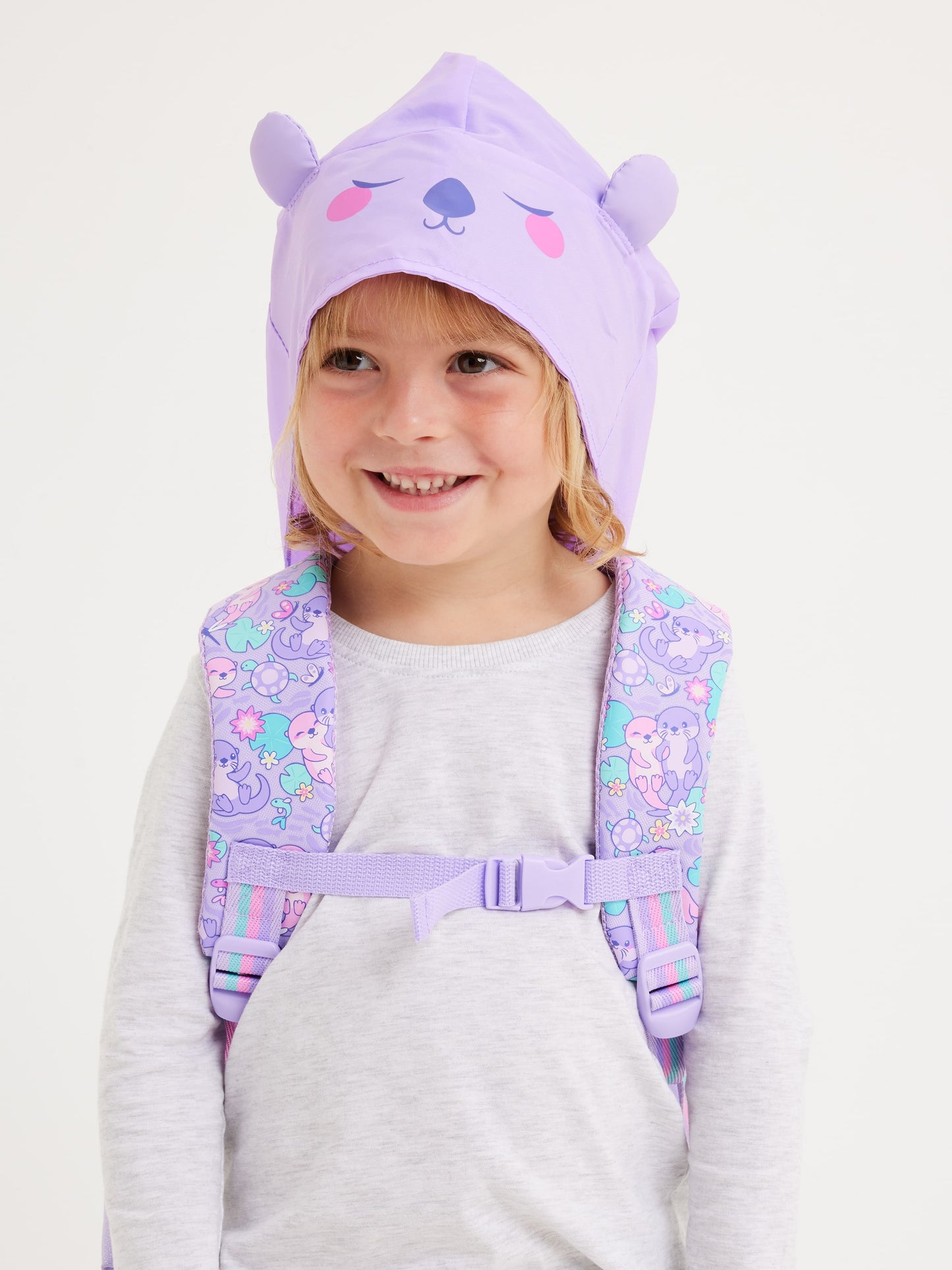 Smiggle - Out & About Hooded Kindergarten Backpack