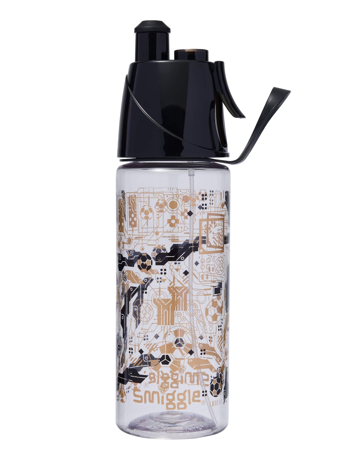 Smiggle - Livewire Water Spray 560ml Water Bottle