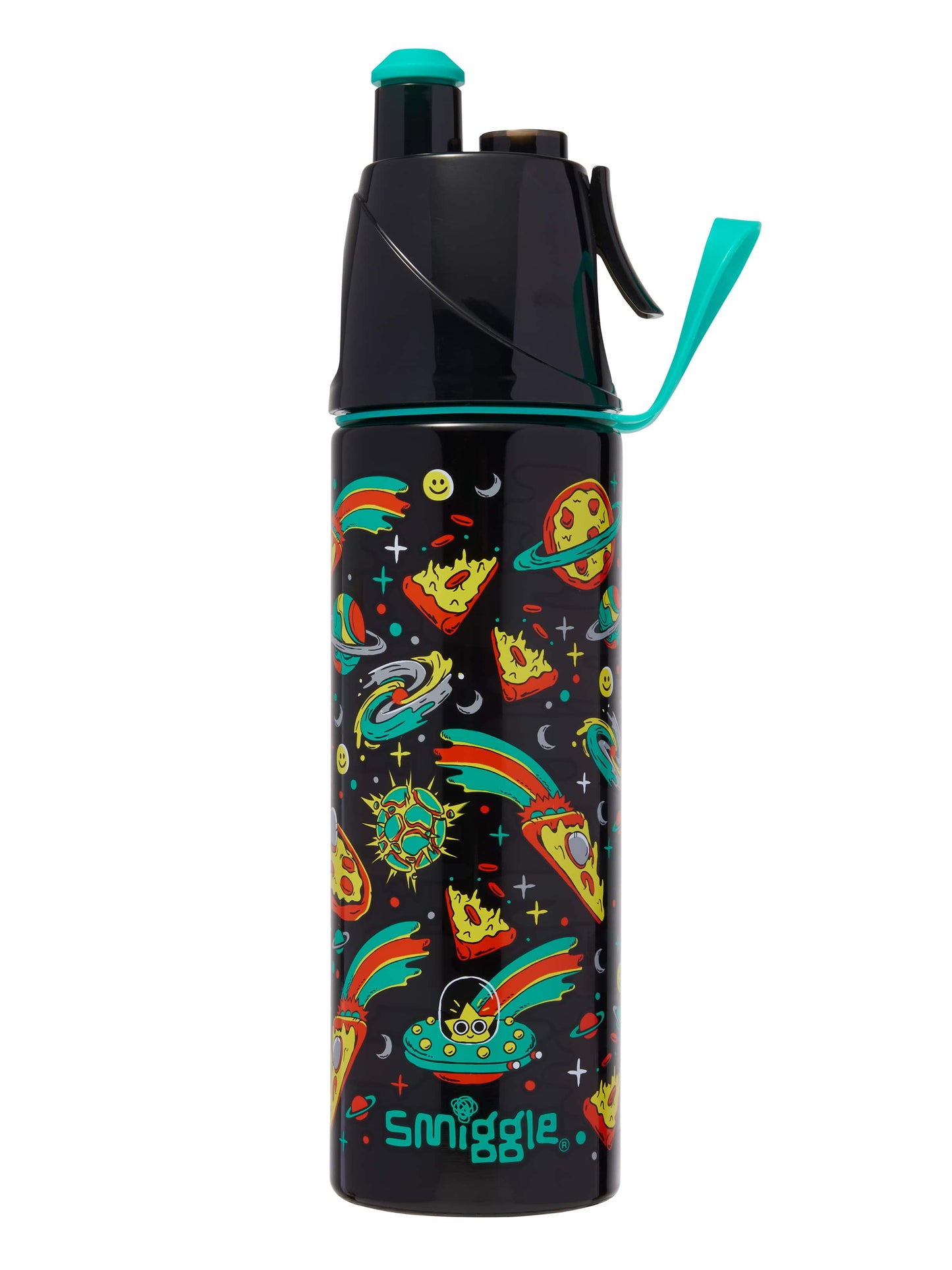 Smiggle - Energize Water Spray Stainless Steel 500ml Water Bottle
