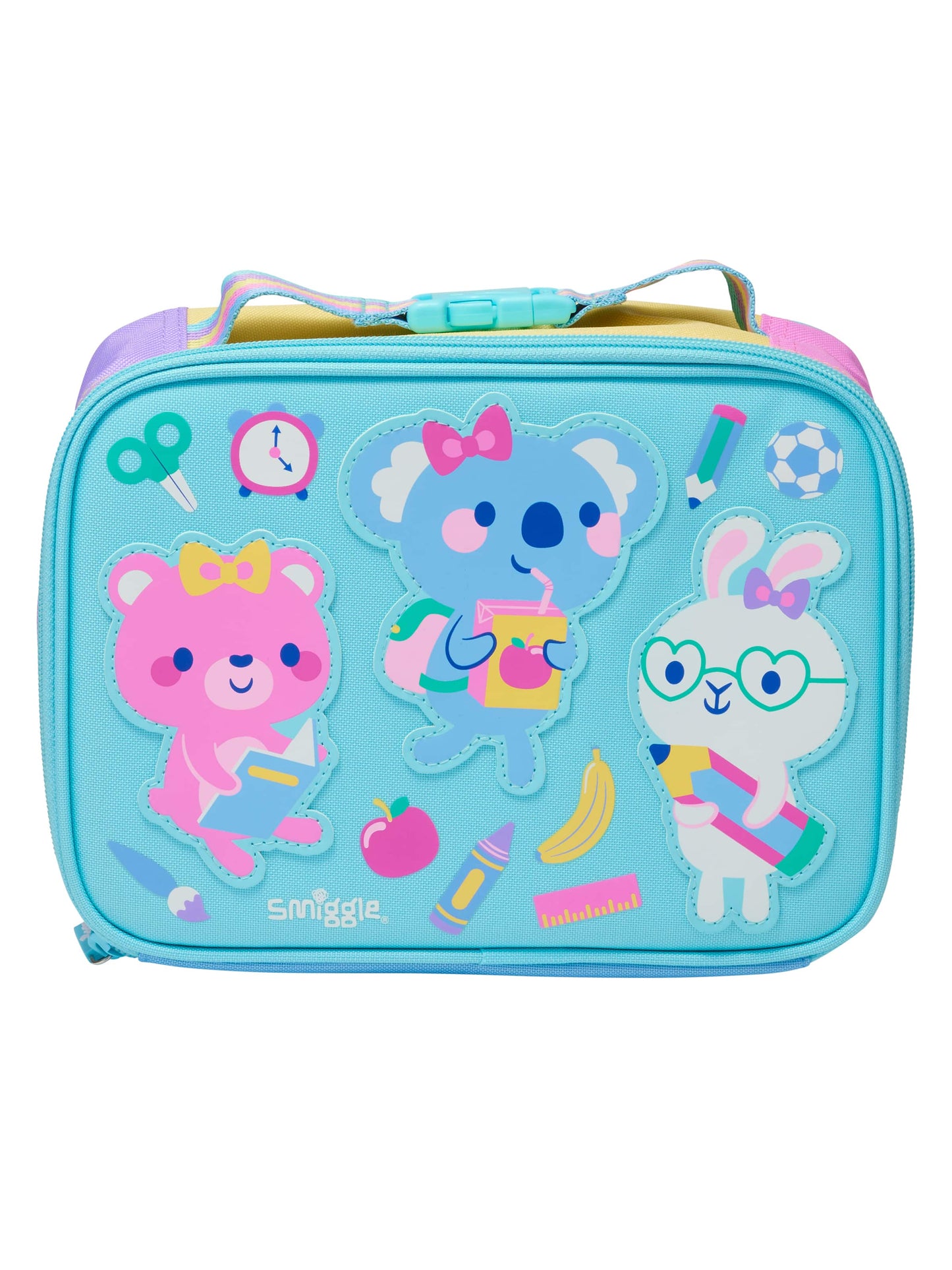 Smiggle - Ready Set Go Rectangular Lunch Bag