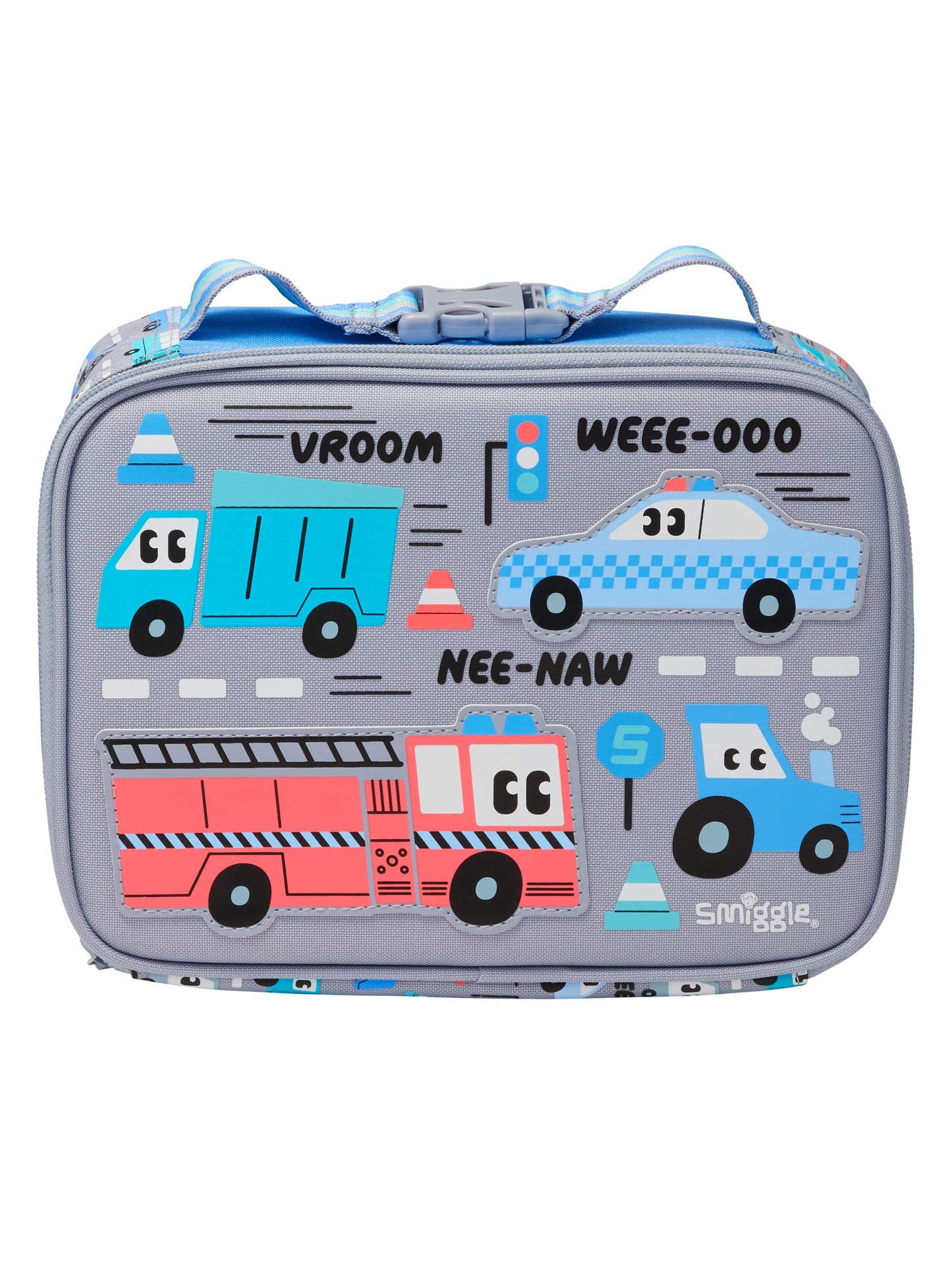 Smiggle - Ready Set Go Rectangular Lunch Bag