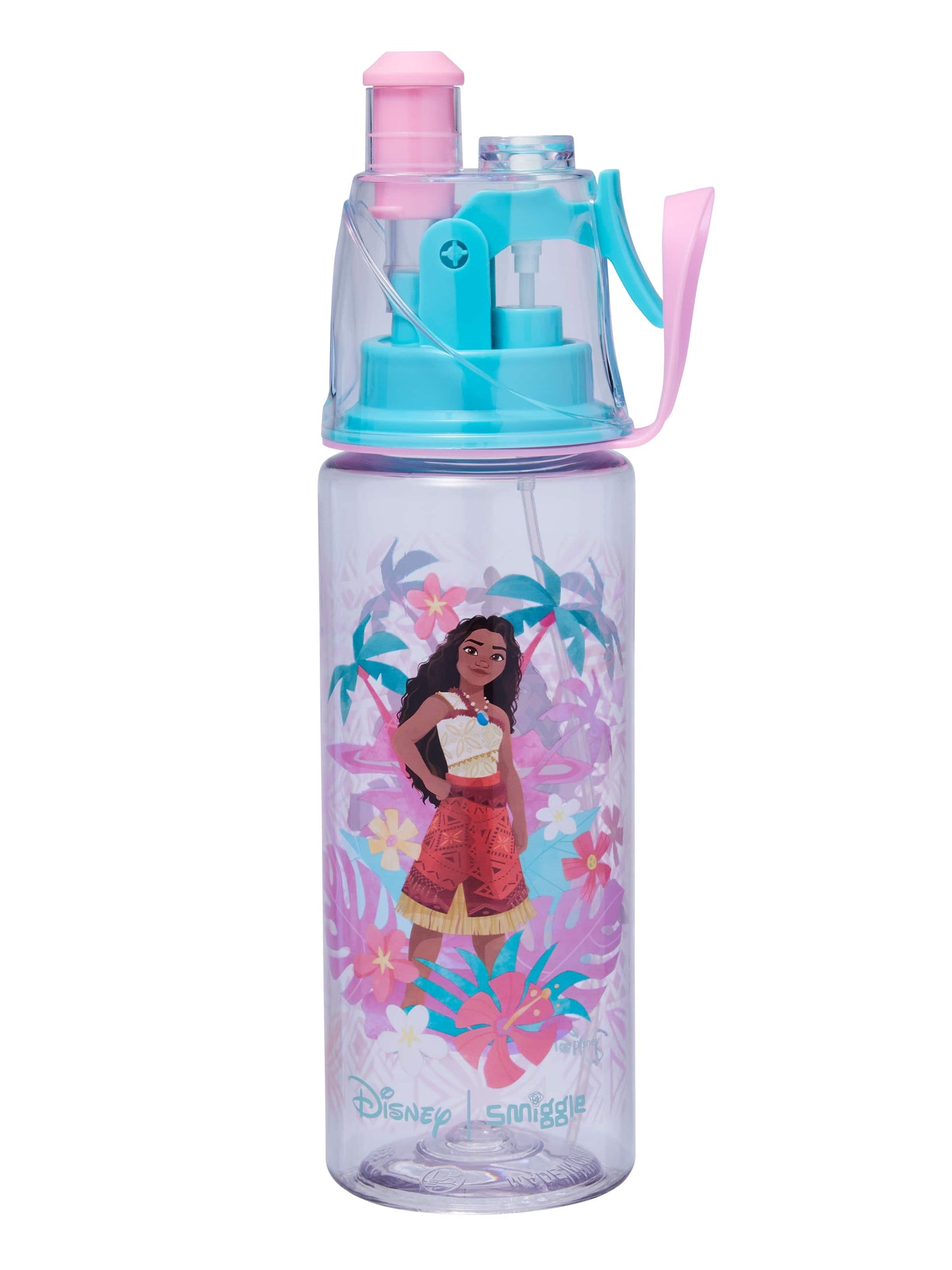 Smiggle - Moana Water Spray 560ml Water Bottle
