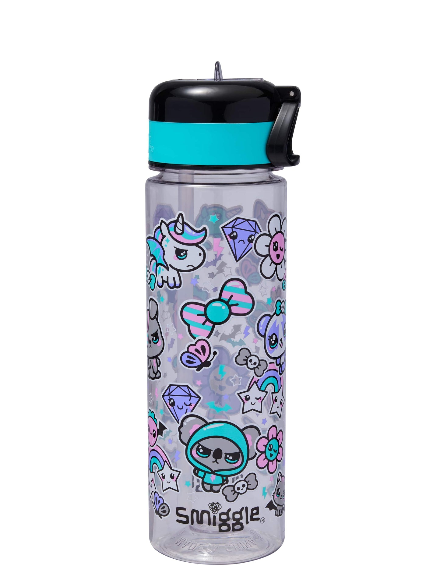 Smiggle - Trailblazer 650 ML Water Bottle with Straw