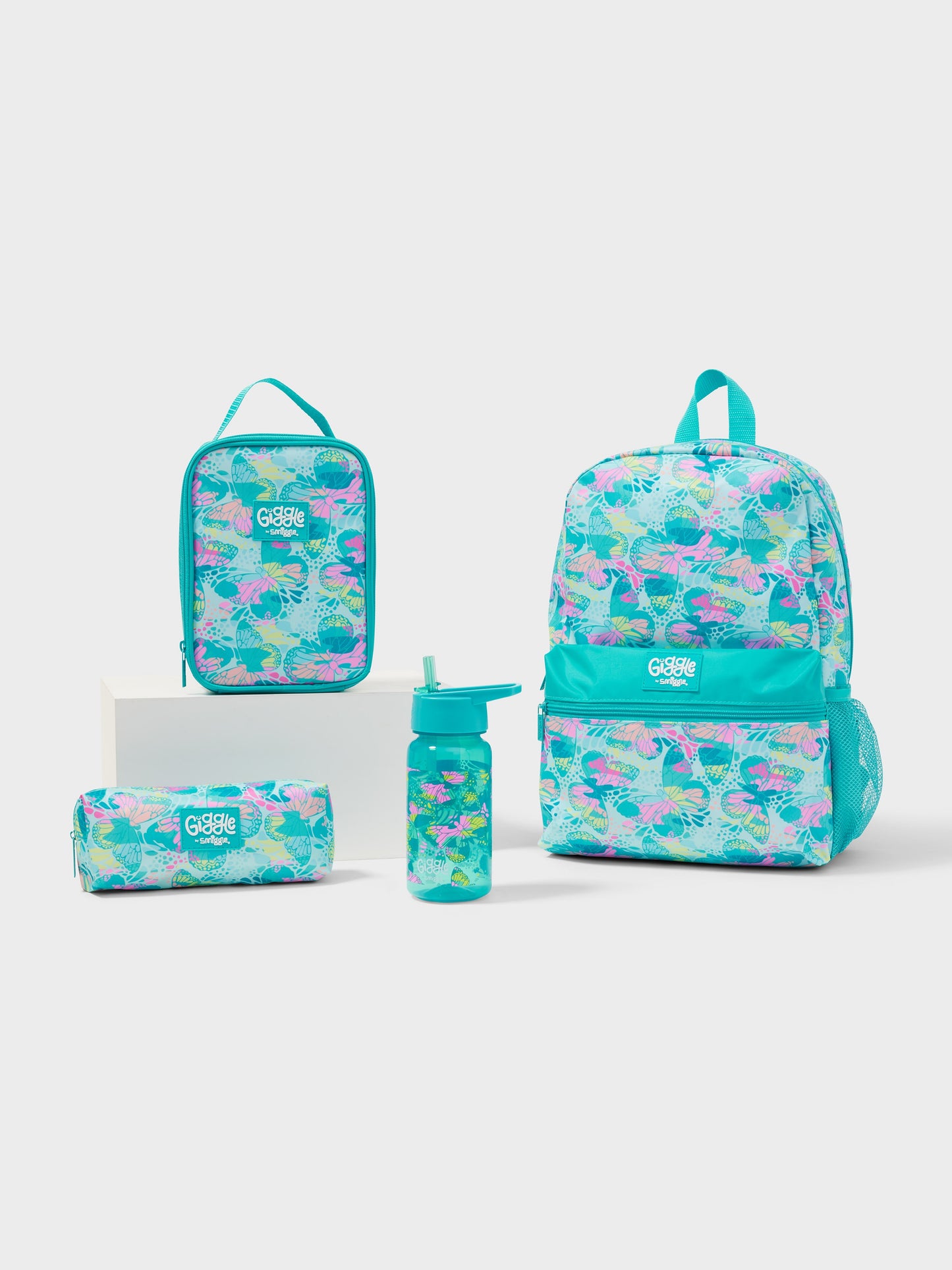 Smiggle - Giggle 4lü Okul Çanta Seti