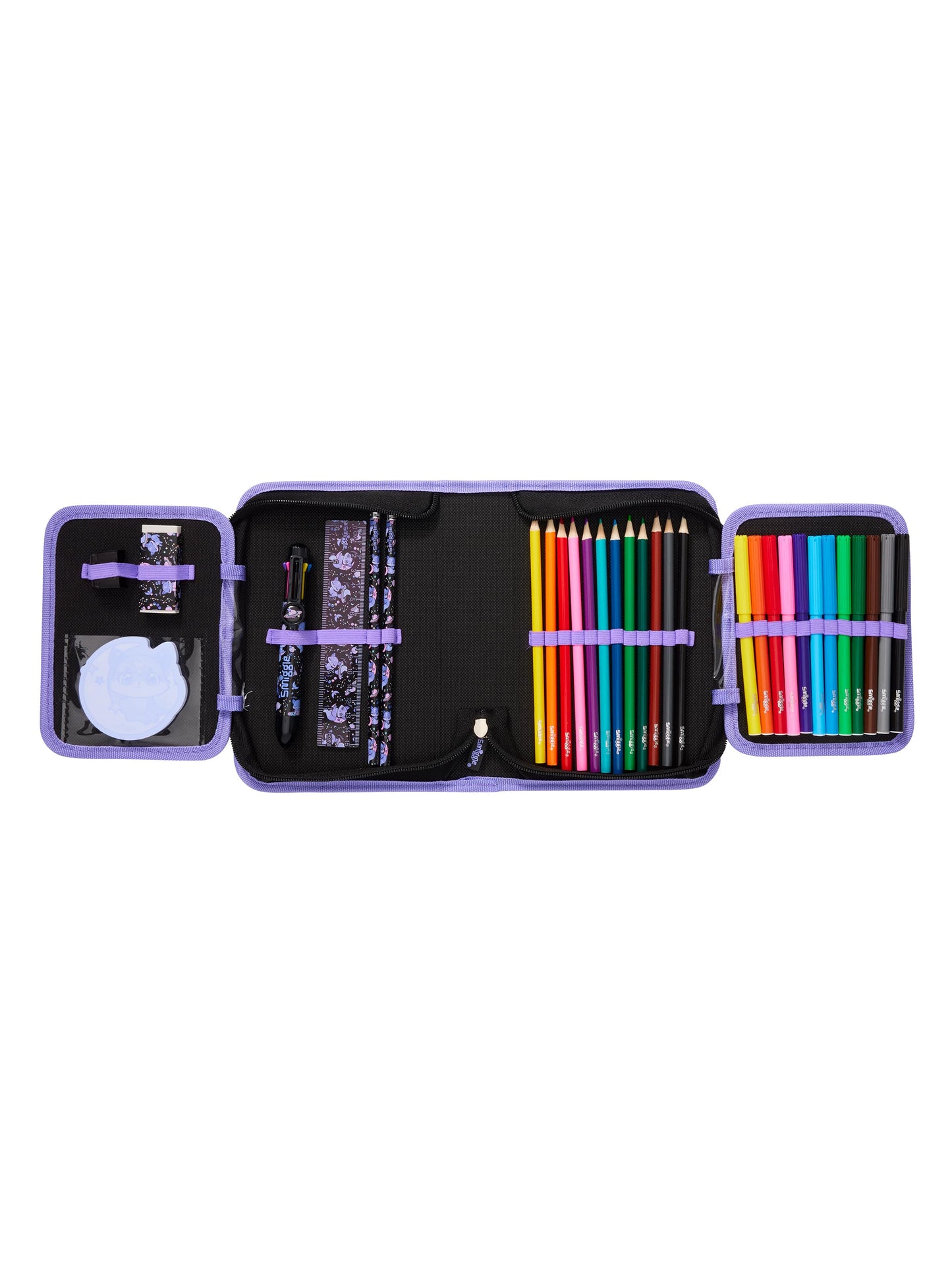 Smiggle - Bright Eyes Kırtasiye Seti ve Kalem Kutusu