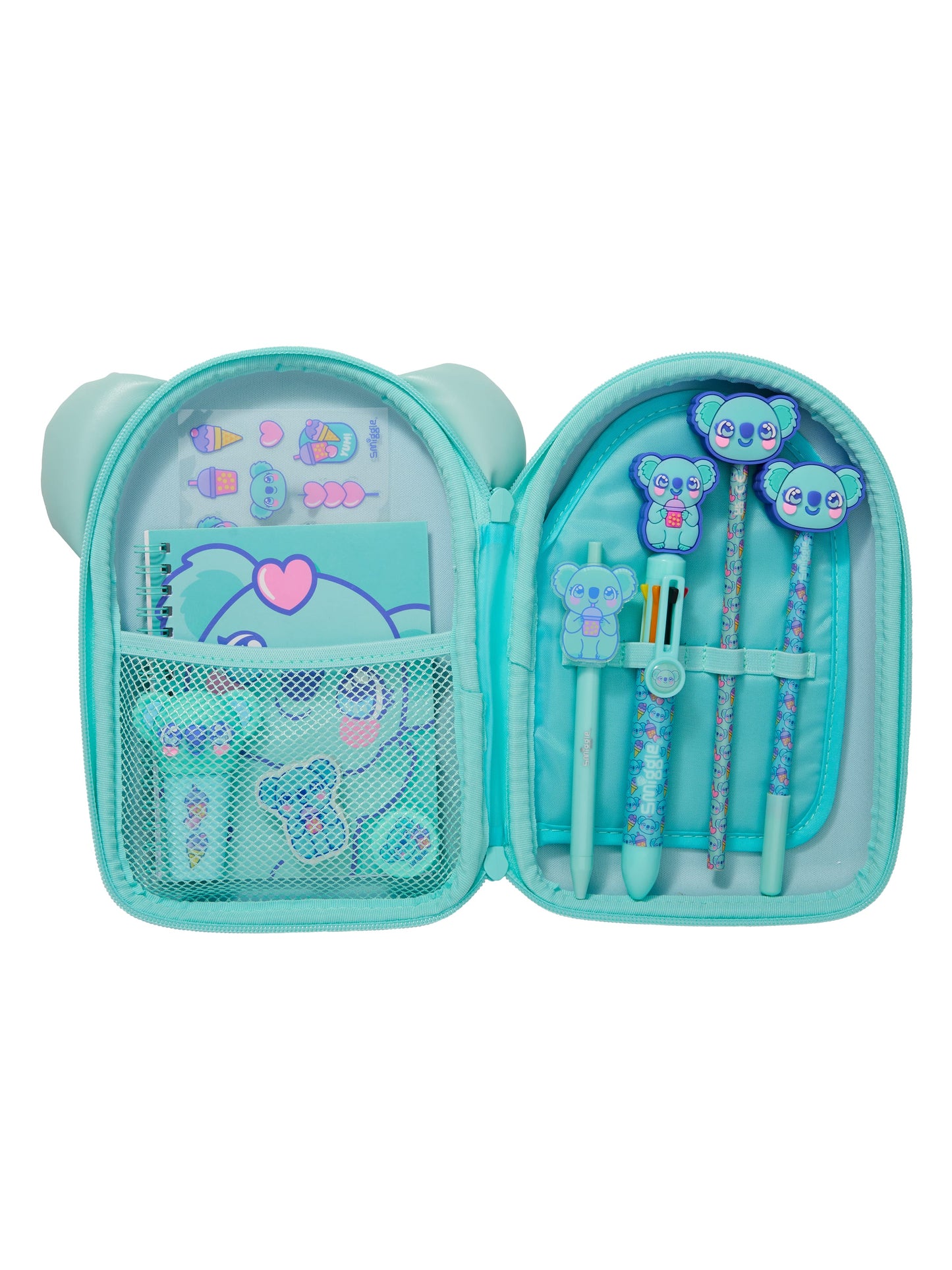 Smiggle - Pals Hardtop Kırtasiye Seti ve Kalem Kutusu
