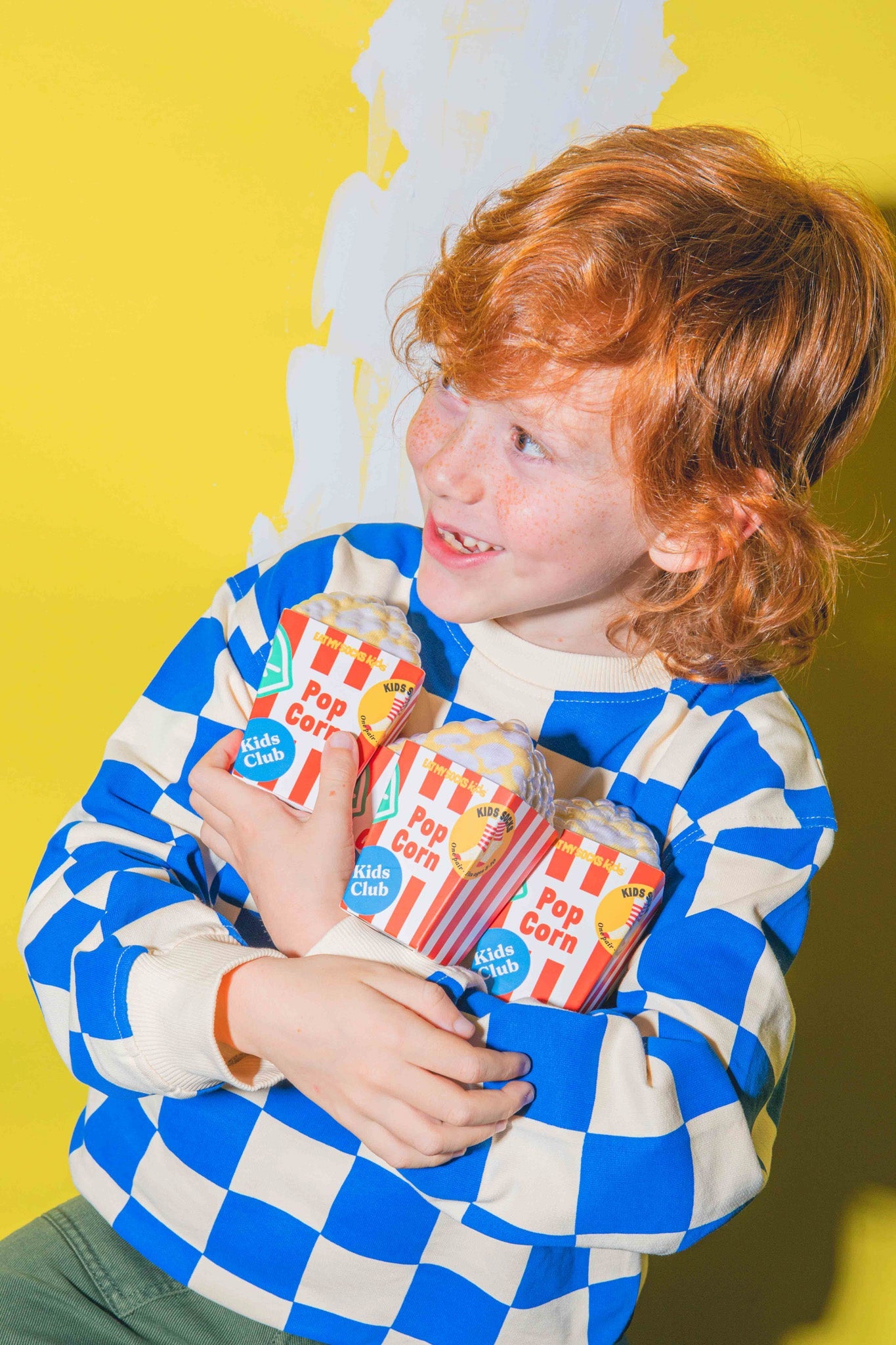 Eat My Socks - Kids' Popcorn Socks