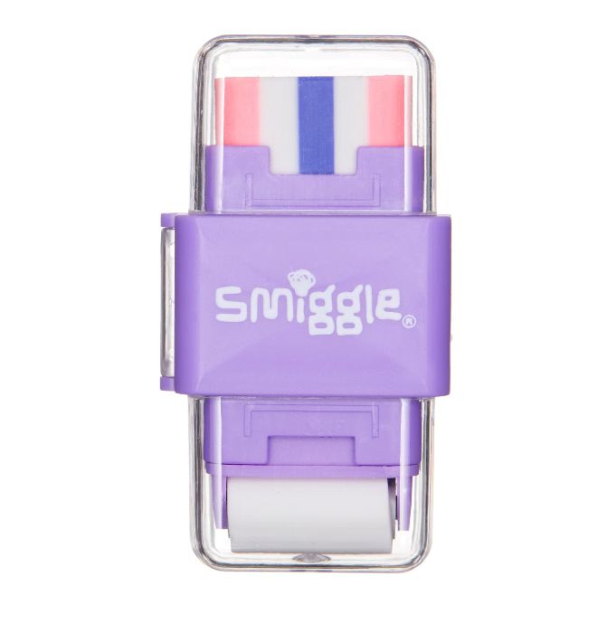 Smiggle - Sharp Again Roll Eraser and Pencil Sharpener