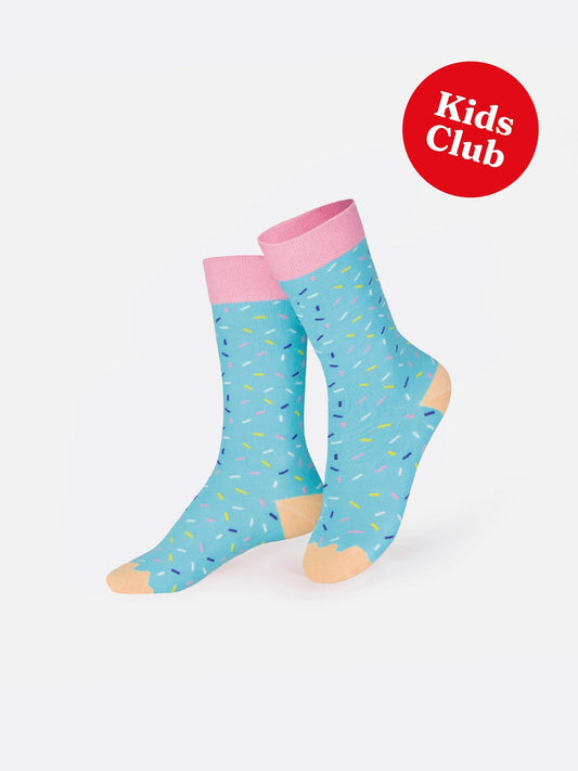 Eat My Socks - Kid Joe Donut Blue Socks