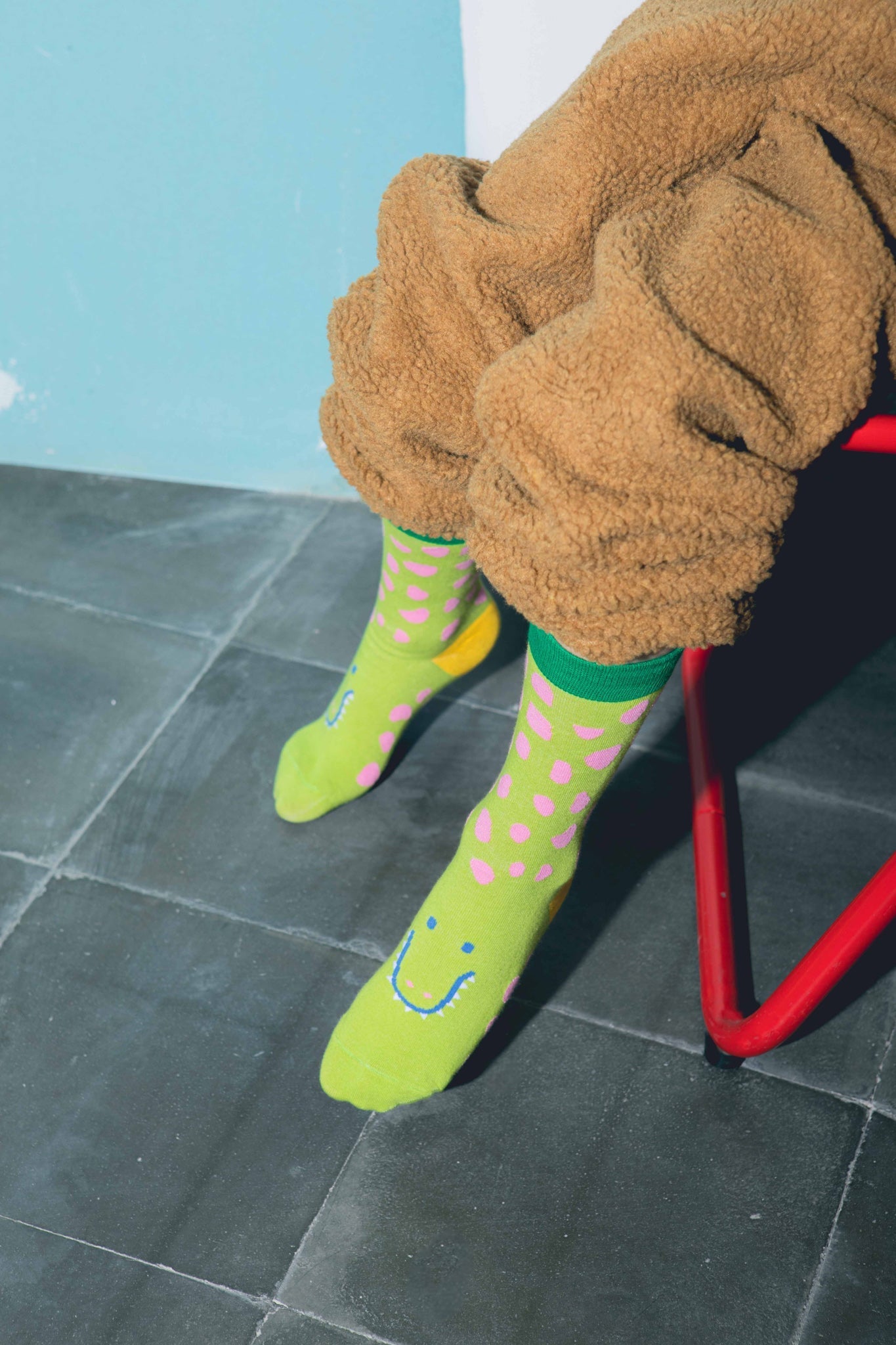 Eat My Socks - Funny Crocodile Socks for Kids