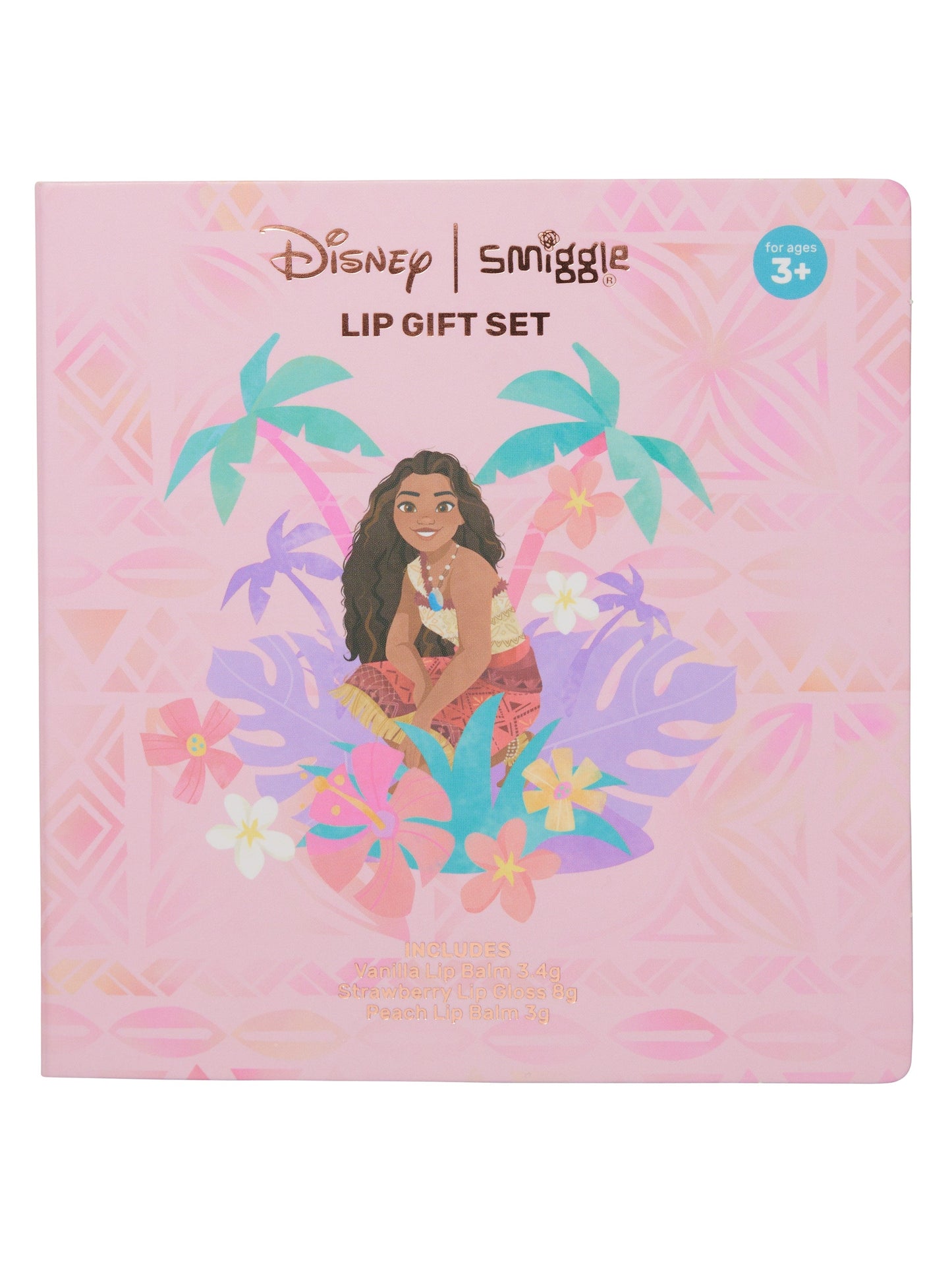 Smiggle - Disney Moana Kids' Gift Lip Care Set