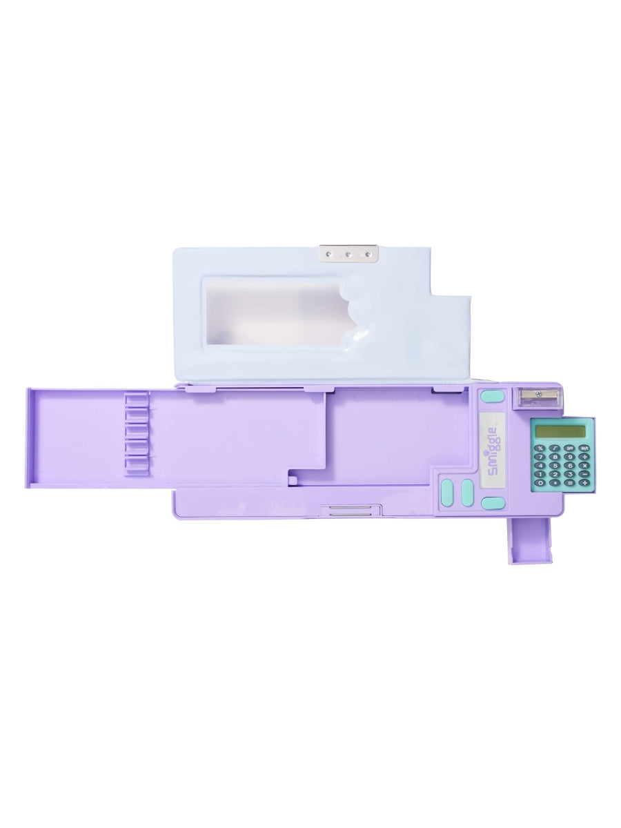Smiggle - Hi There Pop-Out Automatic Pencil Case with Calculator