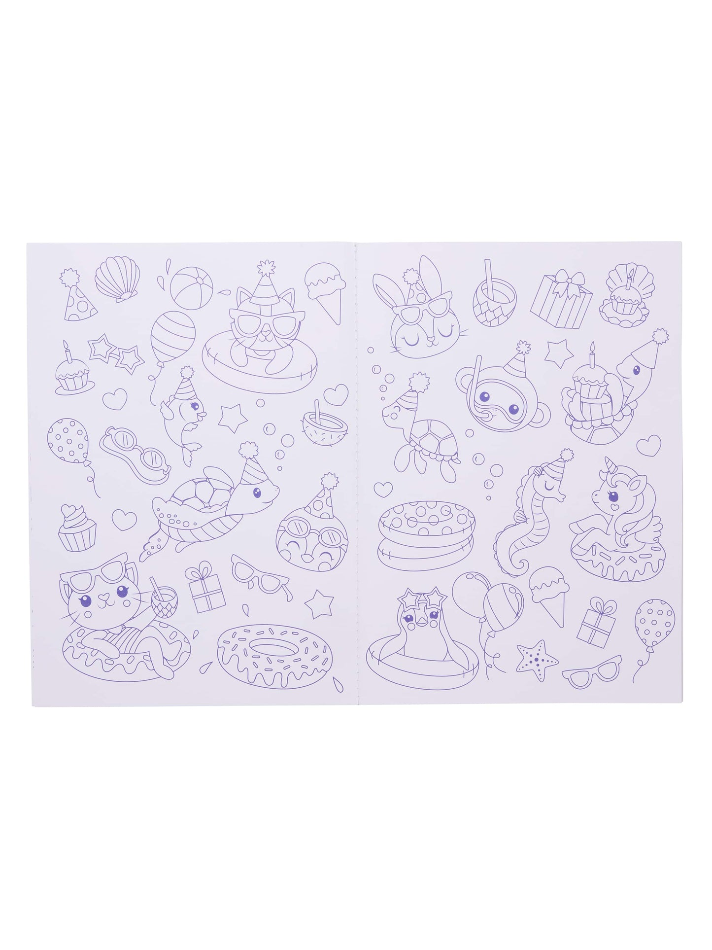 Smiggle - My Coloring Book with My Friends from the Party