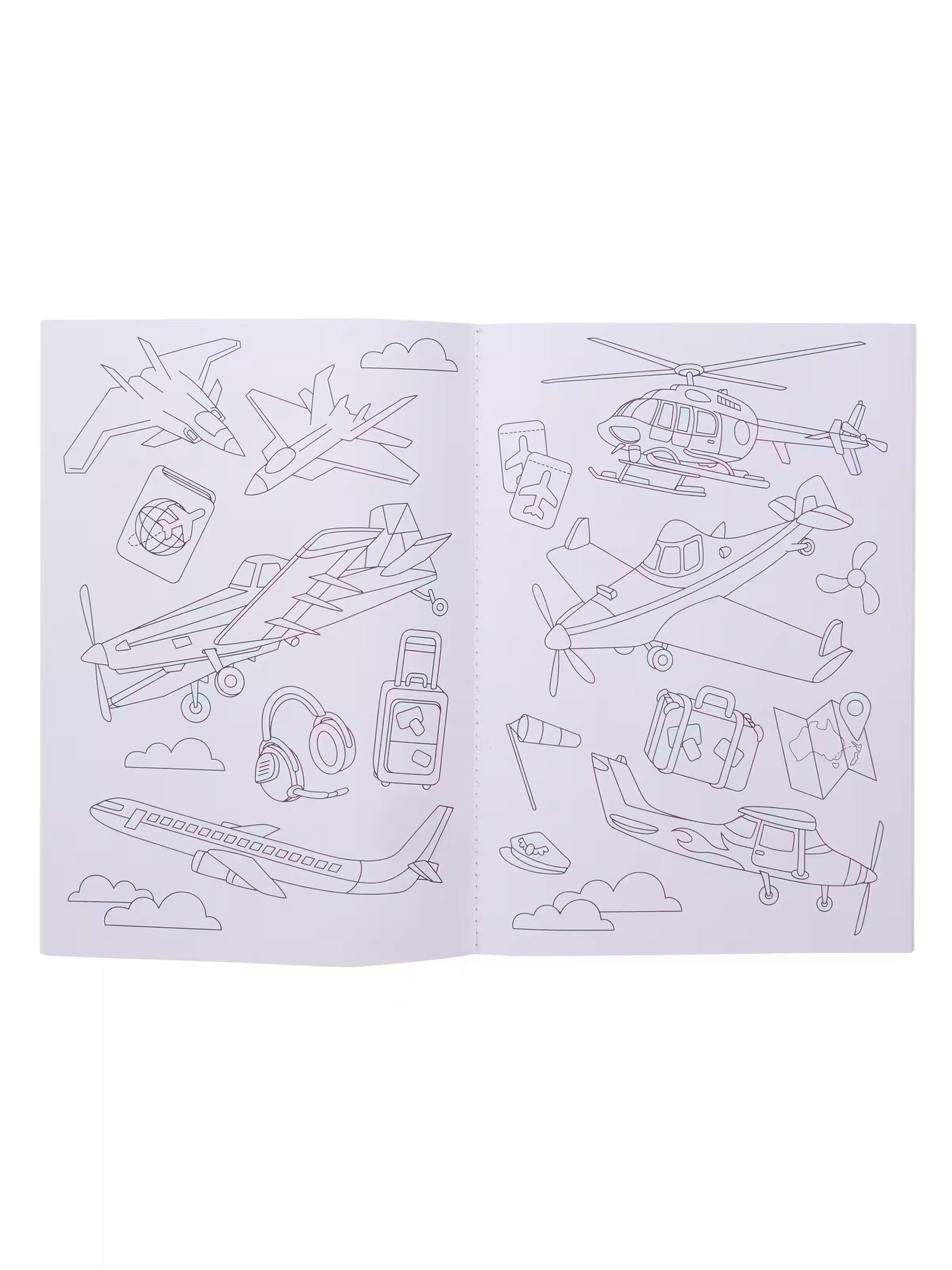 Smiggle - My Vehicles Coloring Book