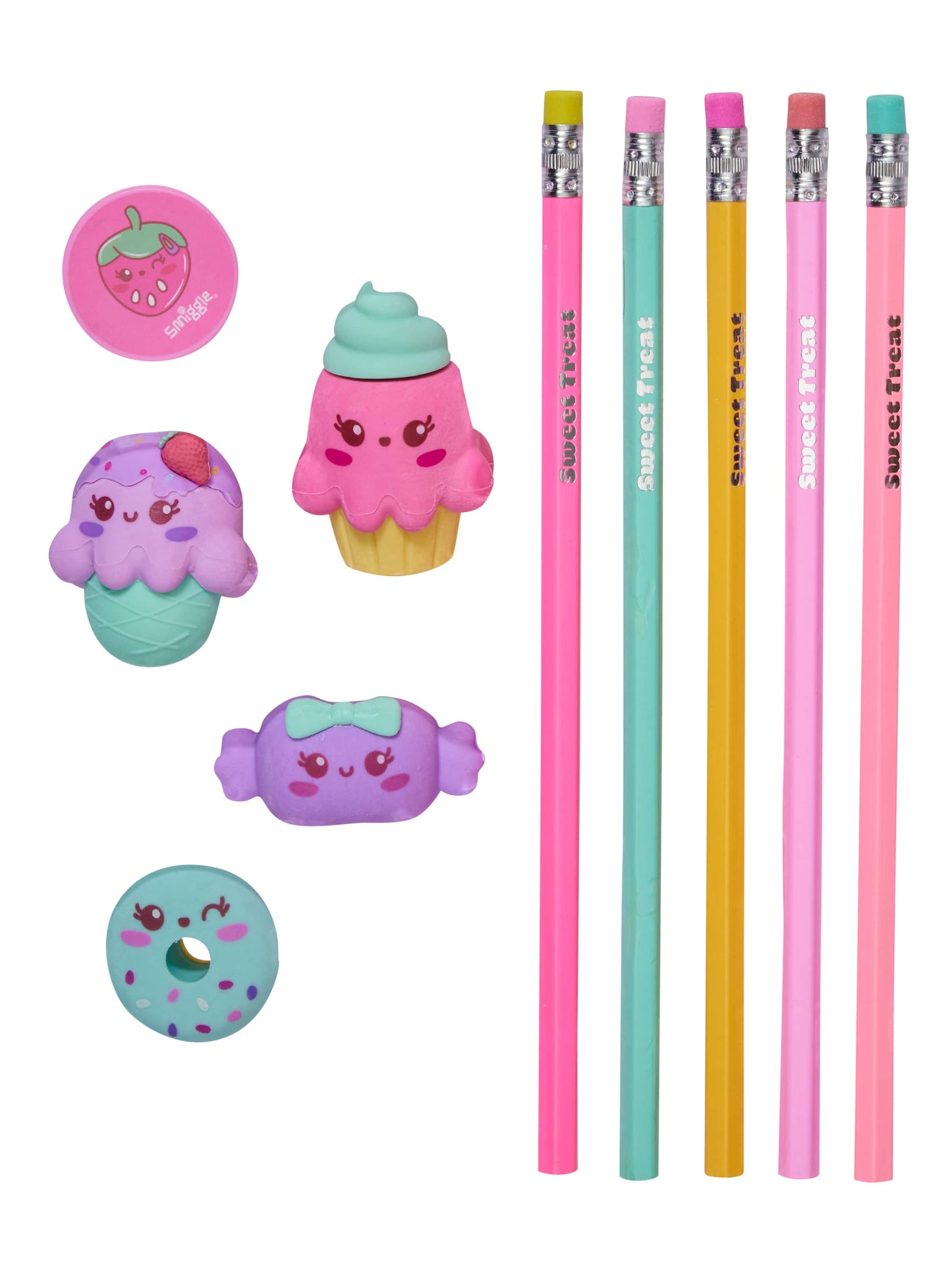 Smiggle - Vision Eraser Pencil Case Set