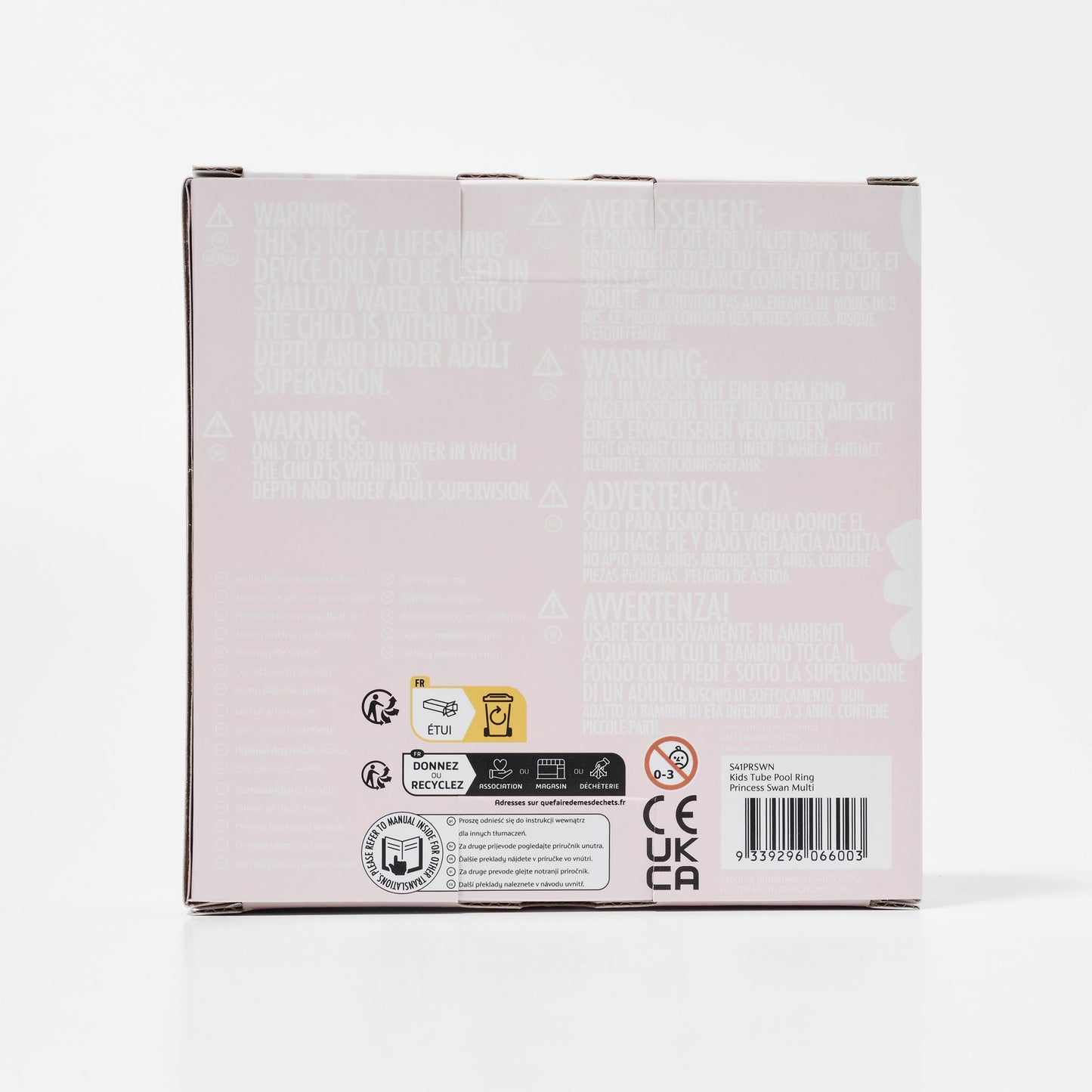 Sunnylife - Princess Swan Children's Inflatable Sea and Pool Ring