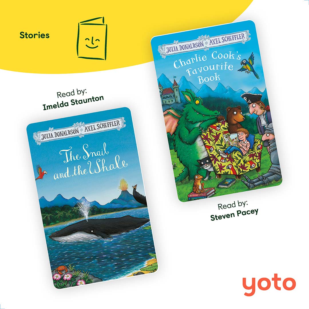 Yoto - Gruffalo ve Arkadaşları 6lı Koleksiyonu İngilizce Sesli Kart