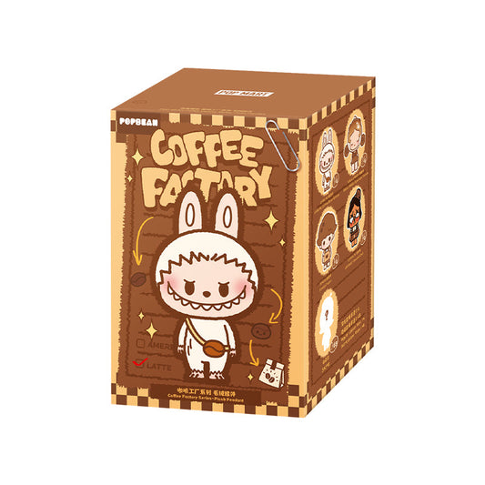 Pop Mart - Orijinal Bean Coffee Factory Peluş Bebek Süpriz Kör Paket
