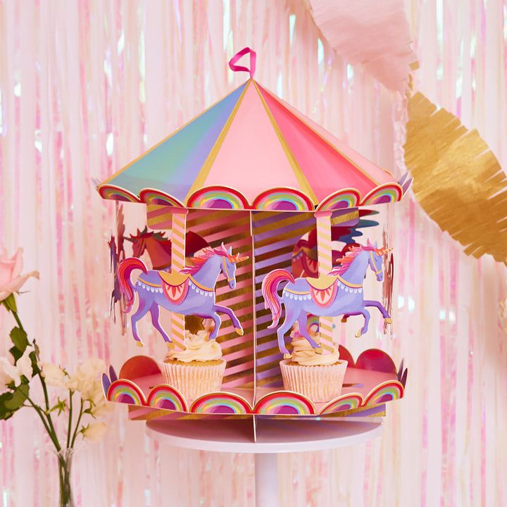 Party Pieces - Unicorn Carousel Catering Stand