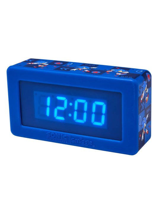 Smiggle - Sonic Digital Desk Clock