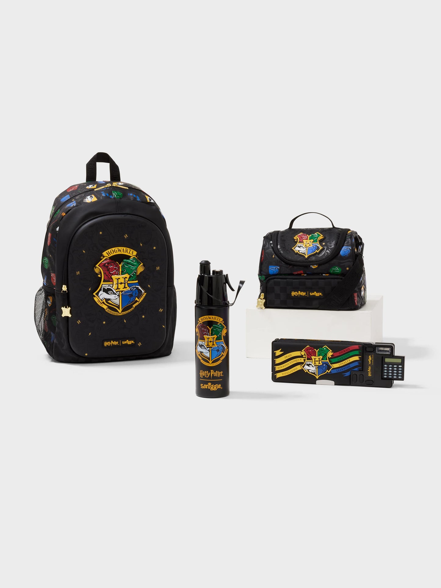 Smiggle - Harry Potter 4-Piece School Bag Set