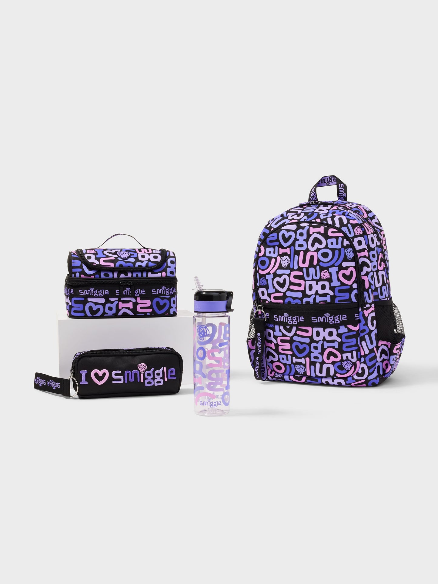 Smiggle - Smiggler 4-Piece School Bag Set