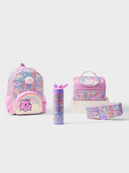 Smiggle - Care Bears 4-Piece Preschool Bag Set