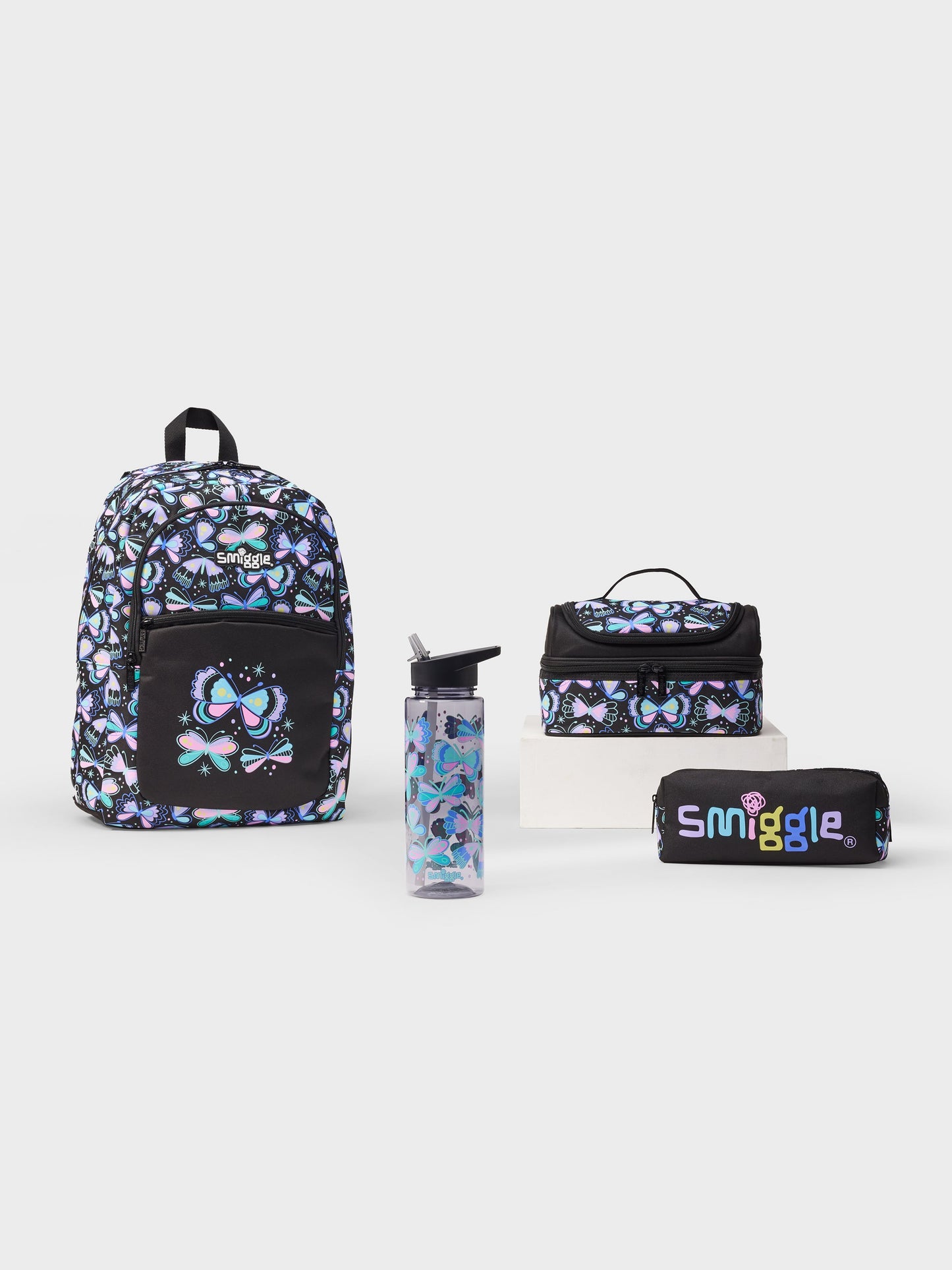 Smiggle - Elements 4-Piece School Bag Set
