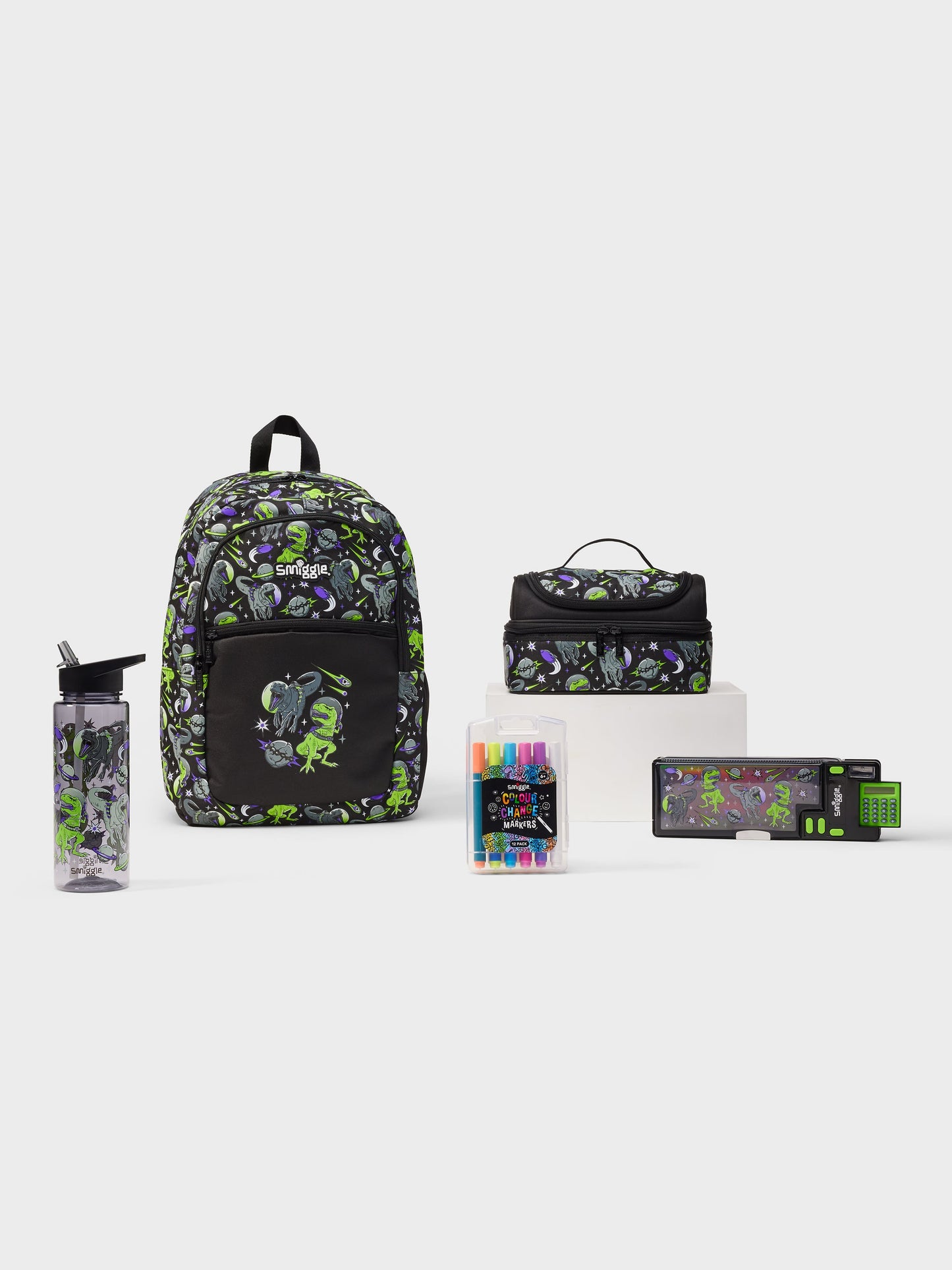 Smiggle - Elements 5-Piece School Bag Set