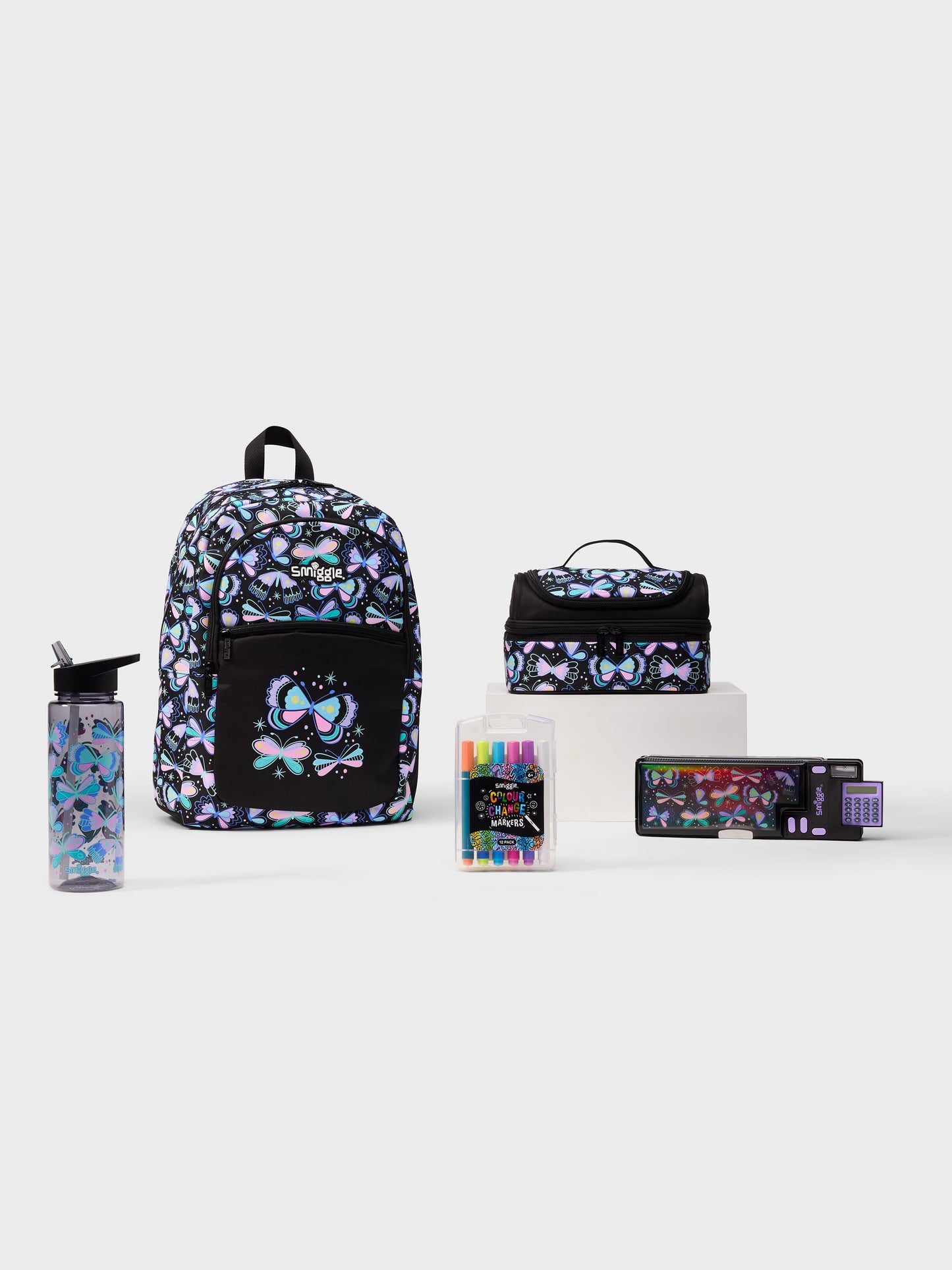 Smiggle - Elements 5-Piece School Bag Set