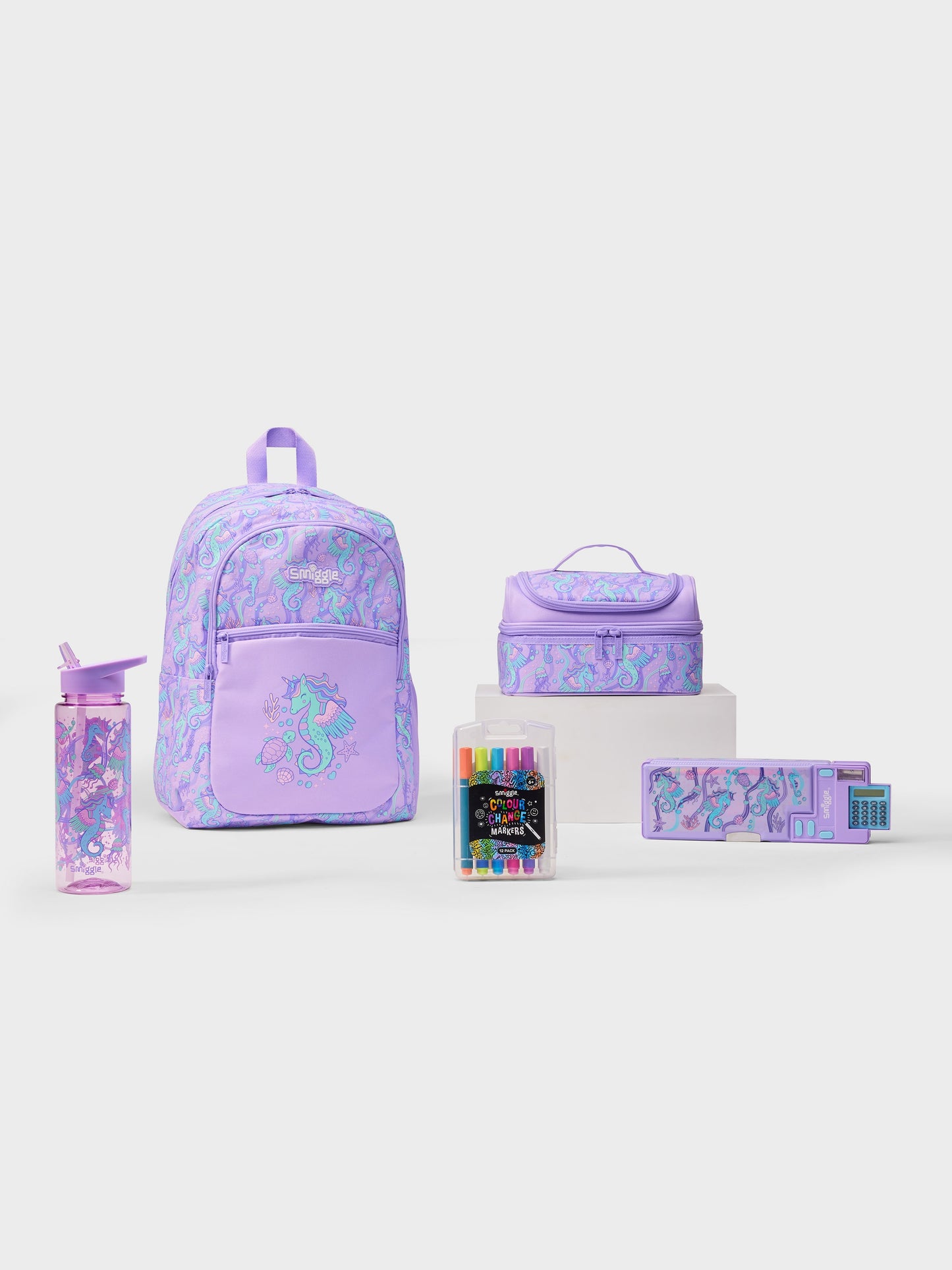 Smiggle - Elements 5-Piece School Bag Set