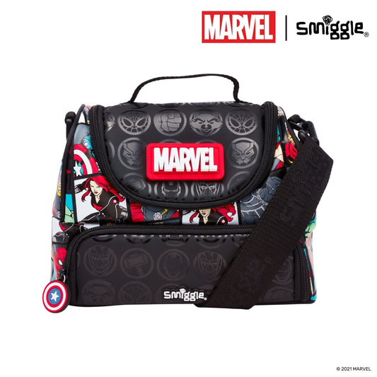 Smiggle - Marvel Çift Katlı Beslenme Çantası