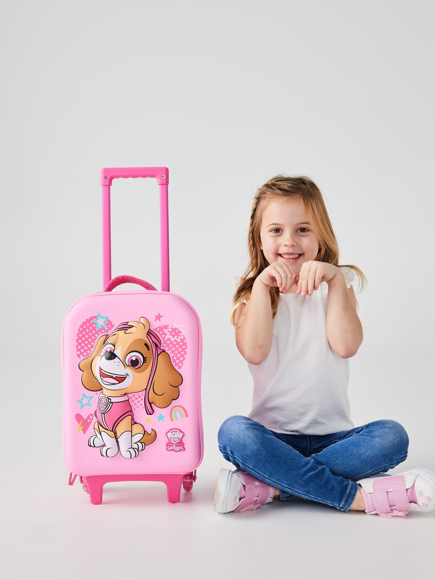 Smiggle - Paw Patrol Işıklı Tekerlekli Çekçekli Çanta