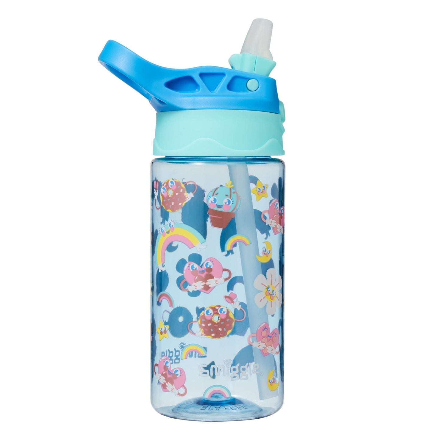 Smiggle - Pop Junior 430ML Concealed Automatic Drinker with Straw
