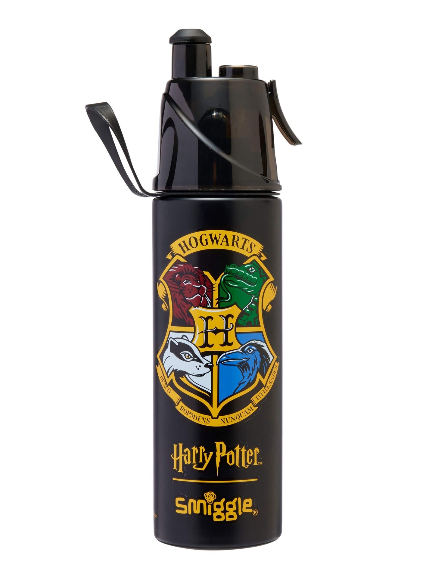 Smiggle - Harry Potter Water Spray Steel 500ml Water Bottle