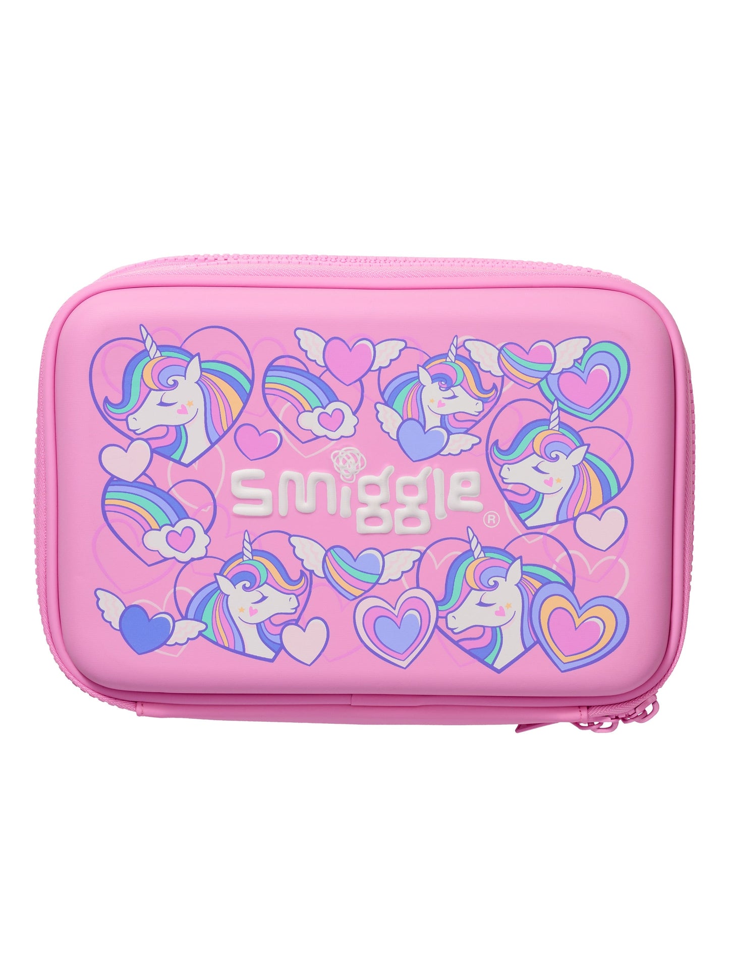 Smiggle - Fly High Two-Compartment Hardtop Pencil Case