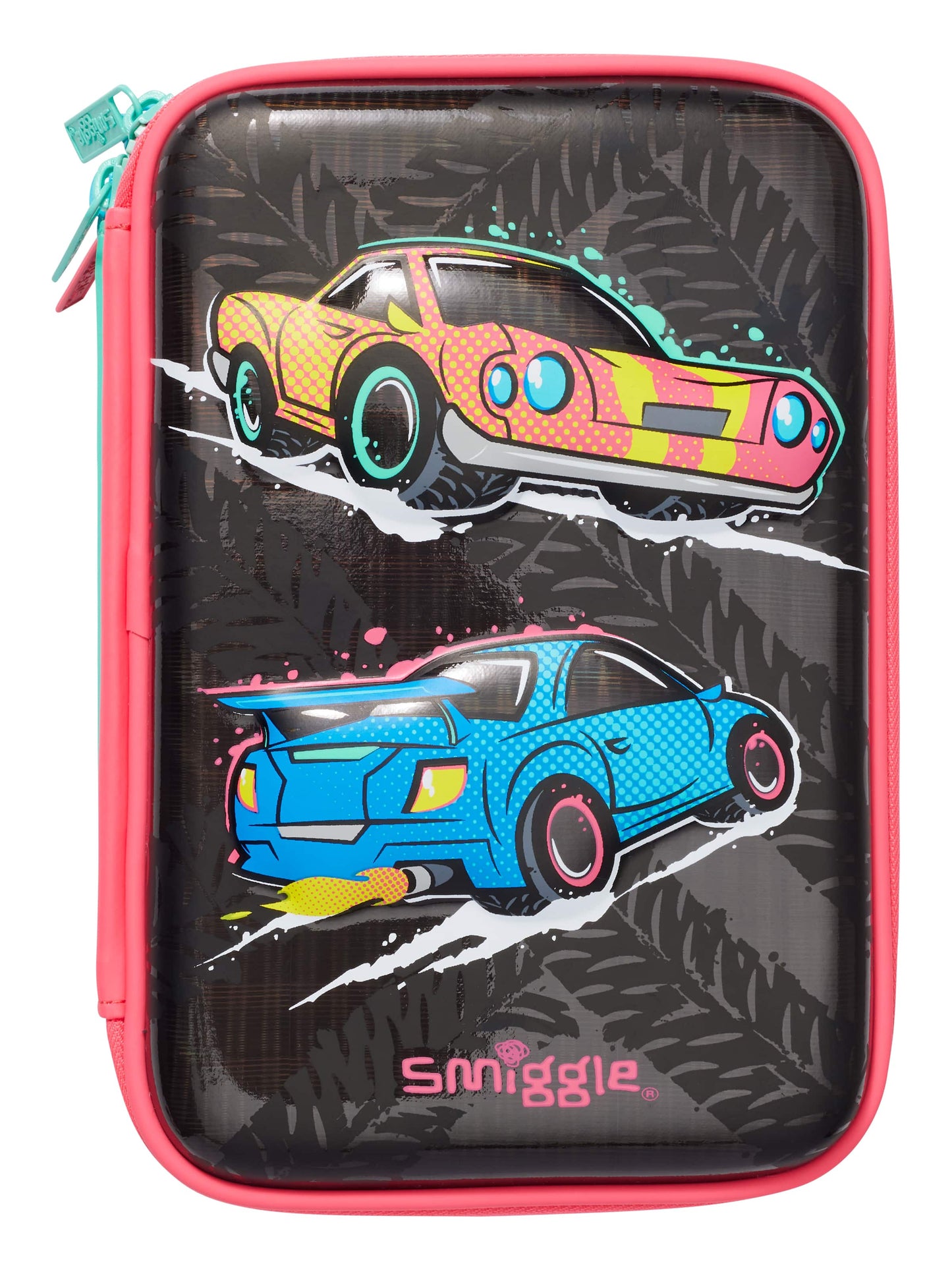Smiggle - Dynamic 3 Gözlü Hardtop Kalem Kutusu