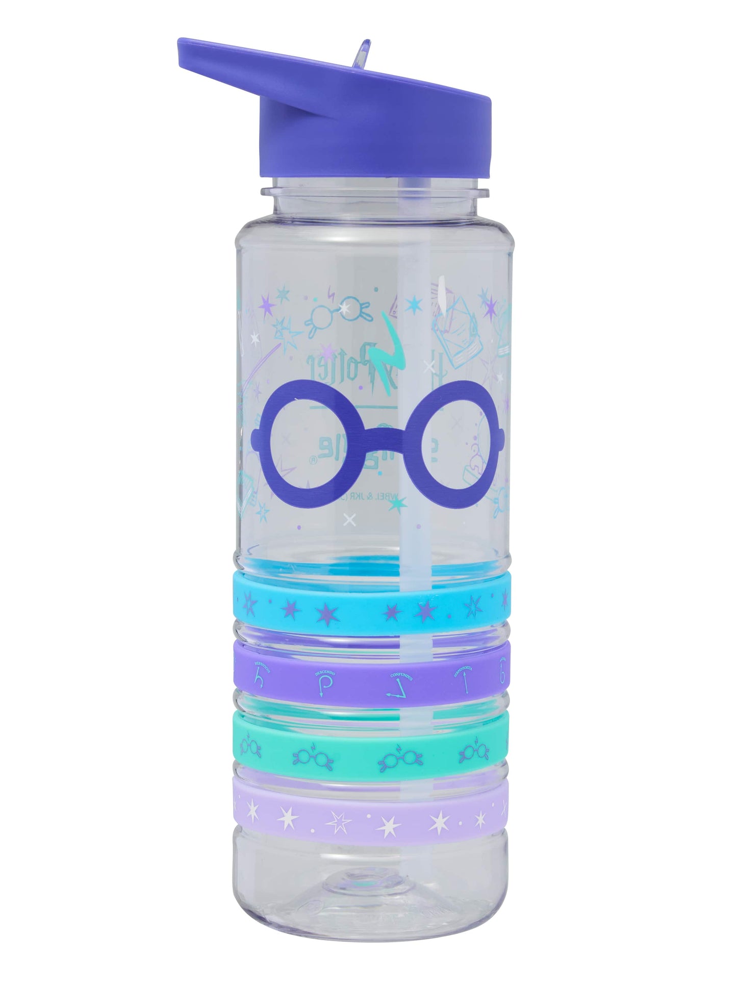 Smiggle - Harry Potter 750 ML Water Bottle with Straw