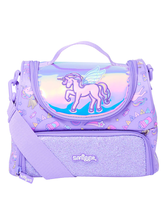 Smiggle - Fun Fair Double-Layer Lunch Bag