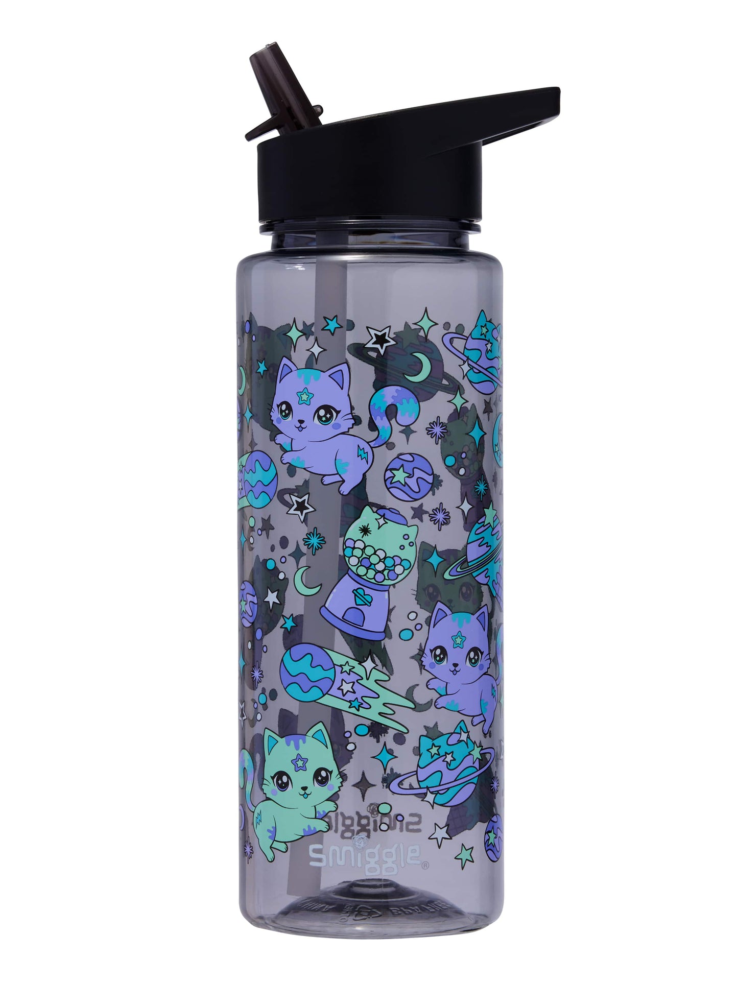 Smiggle - Rush 740 ML Water Bottle with Straw