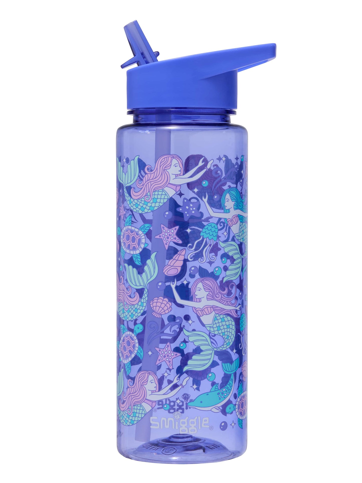 Smiggle - Rush 740 ML Water Bottle with Straw