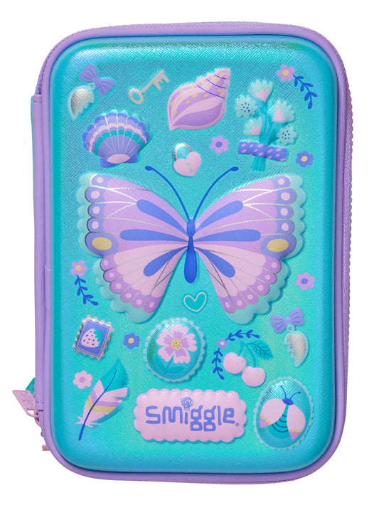 Smiggle - Spectacular 3-Compartment Hardtop Pencil Case