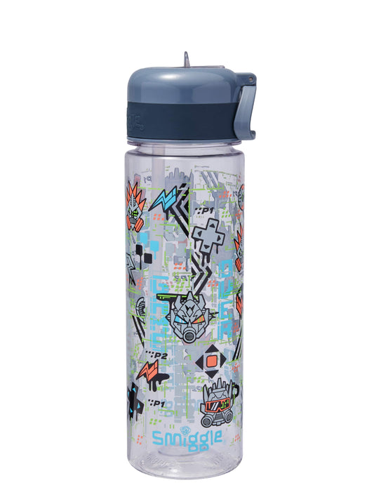 Smiggle - Trailblazer 650 ML Water Bottle with Straw